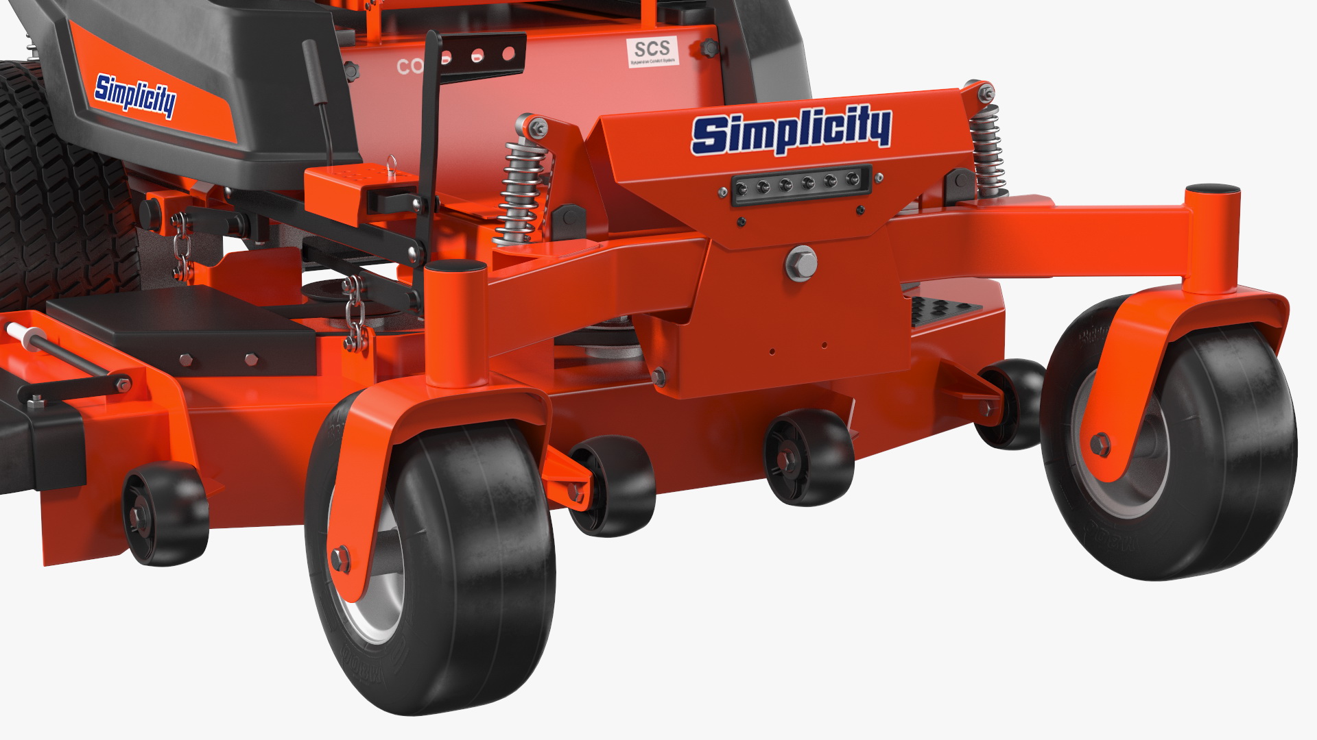3D Zero Turn Mower Simplicity