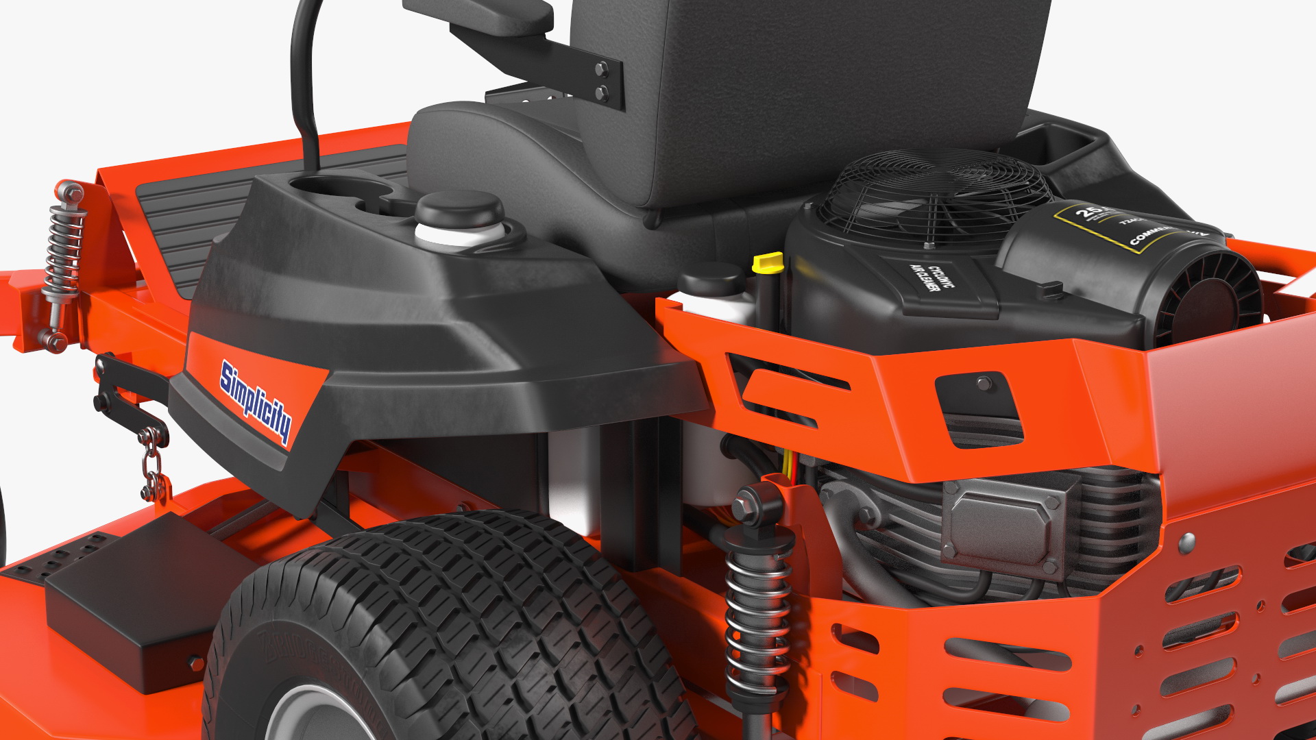 3D Zero Turn Mower Simplicity