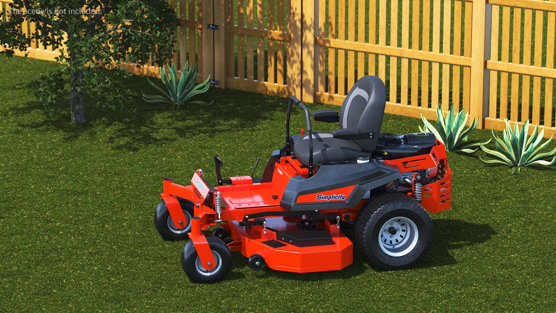 3D Zero Turn Mower Simplicity