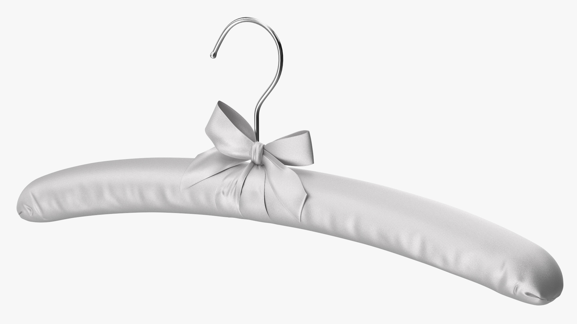 3D Soft Satin Rack White