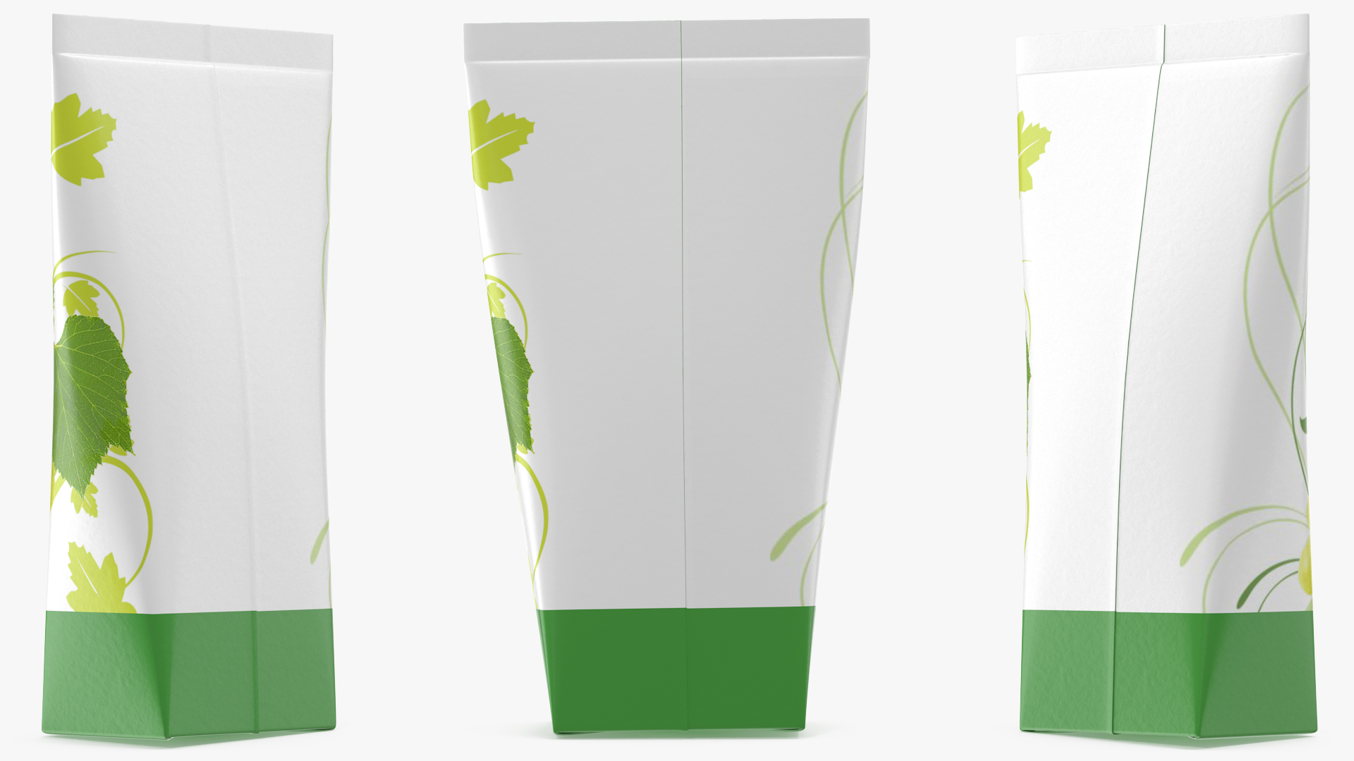 3D model Aseptic Packaging For Triangular Liquid Grape