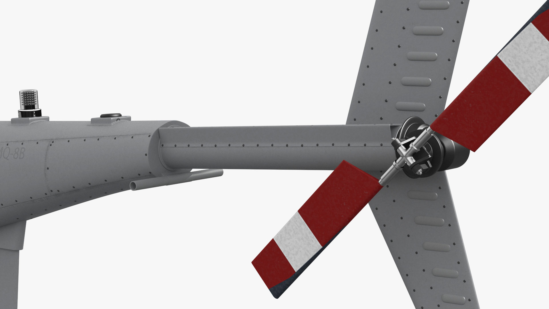 Northrop Grumman MQ-8 Fire Scout Rigged 3D model