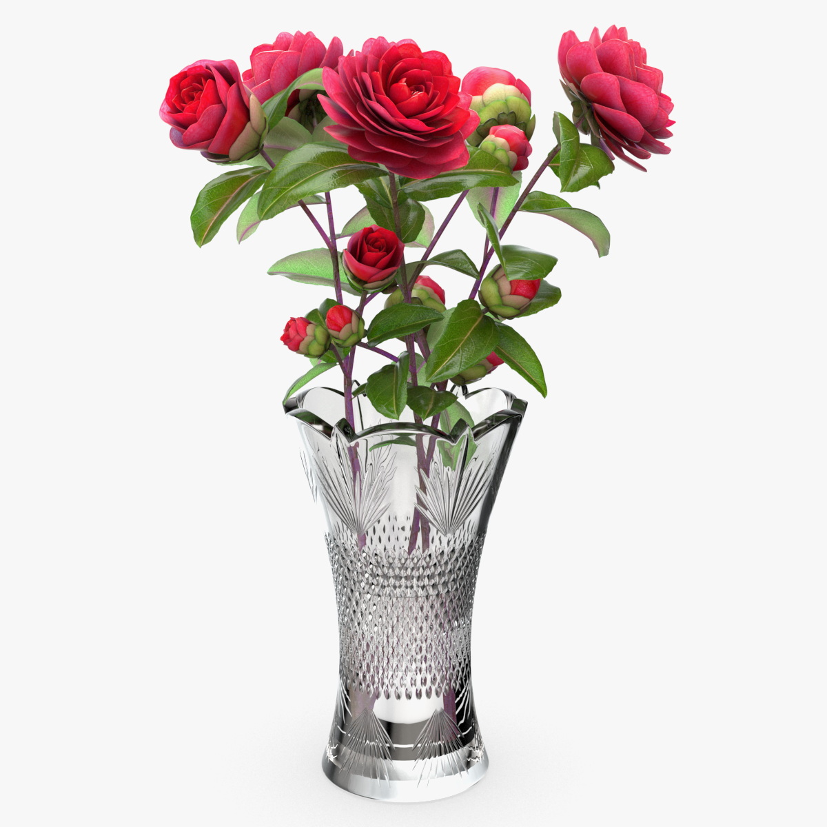 Floral Bouquet in Vase