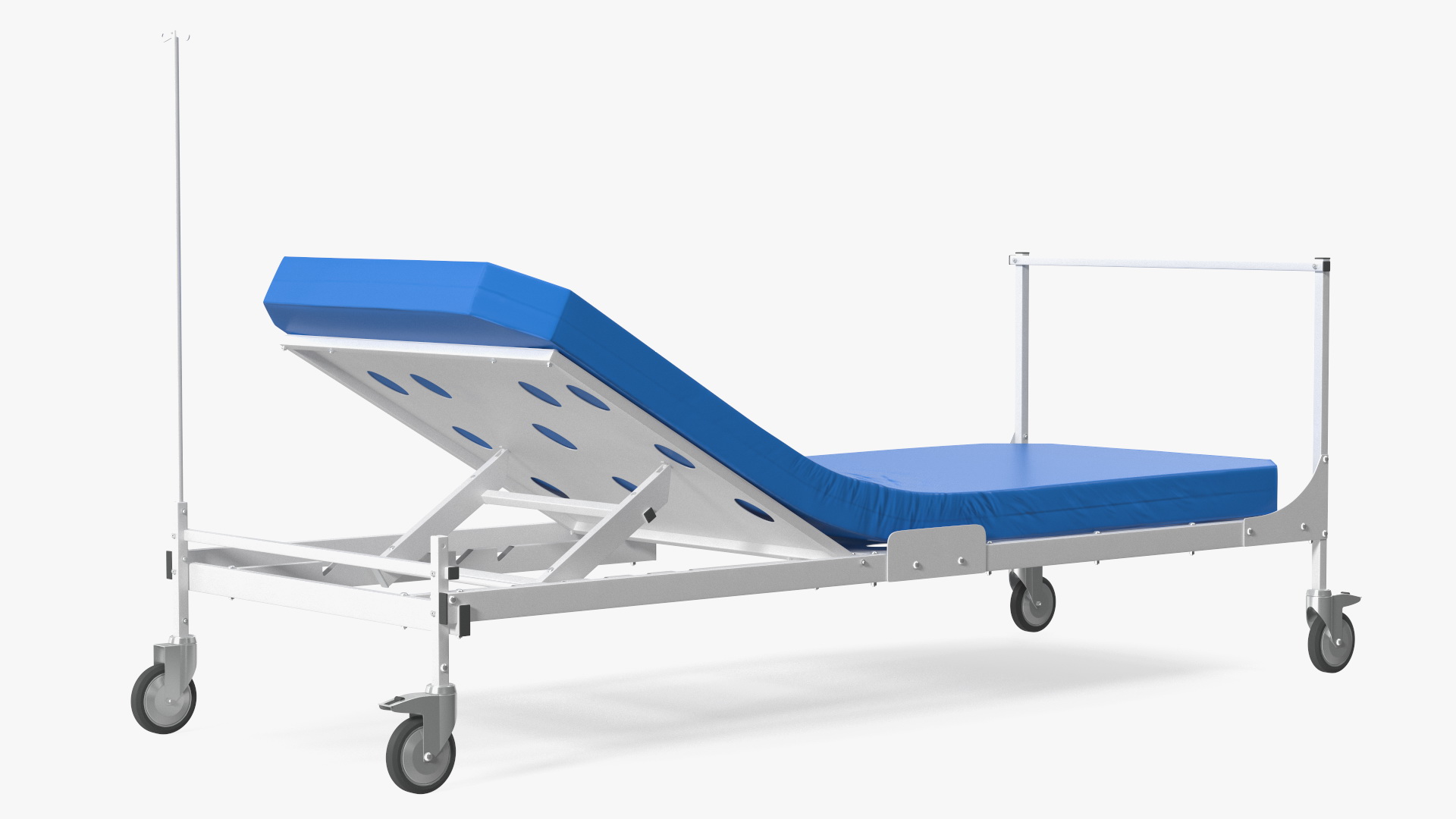 Stryker Emergency Relief Bed 30 Degrees 3D model
