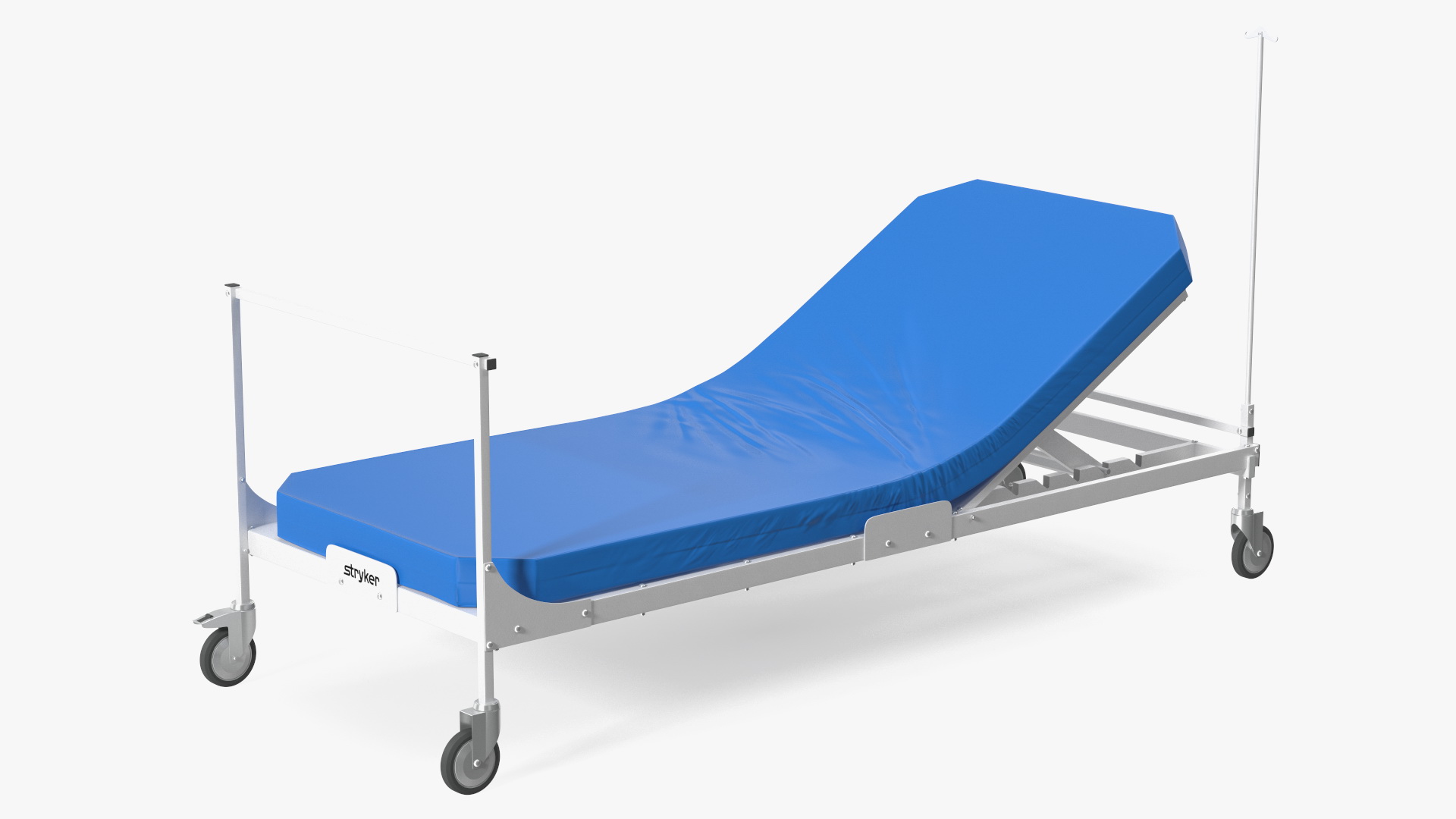 Stryker Emergency Relief Bed 30 Degrees 3D model