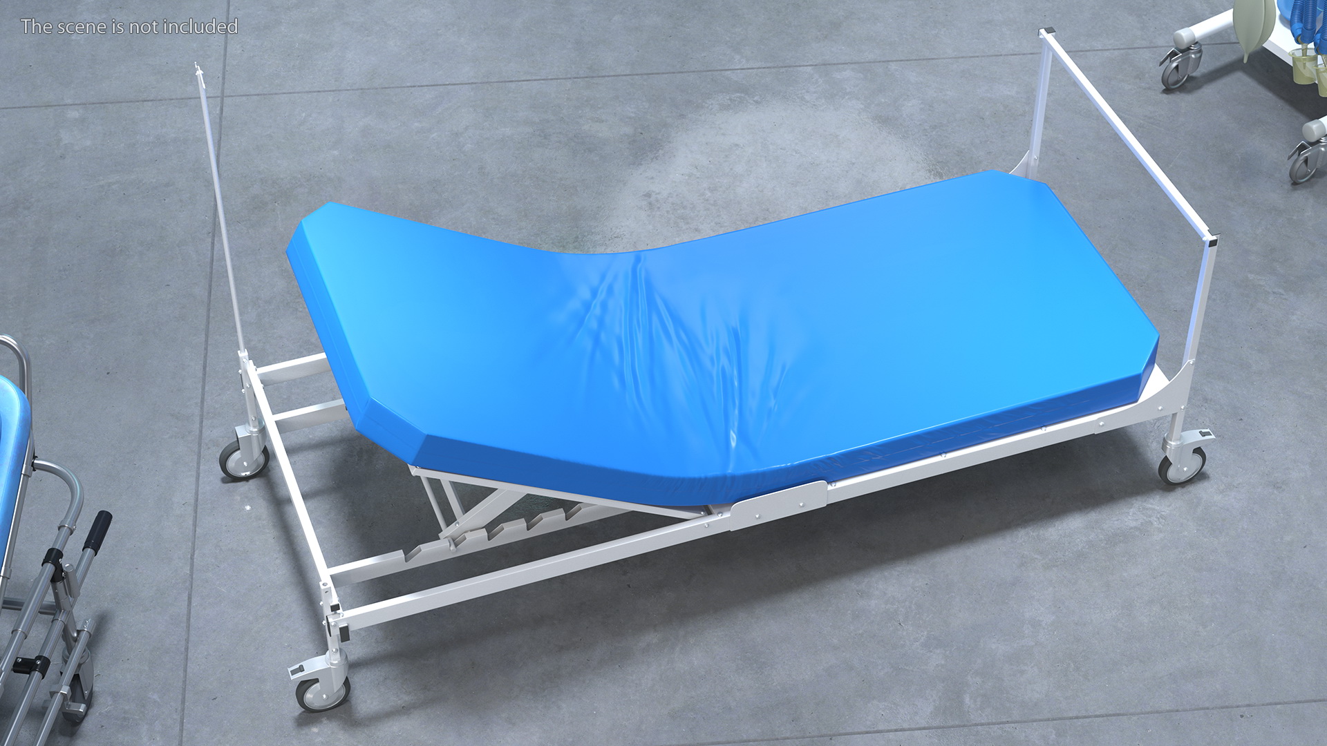 Stryker Emergency Relief Bed 30 Degrees 3D model