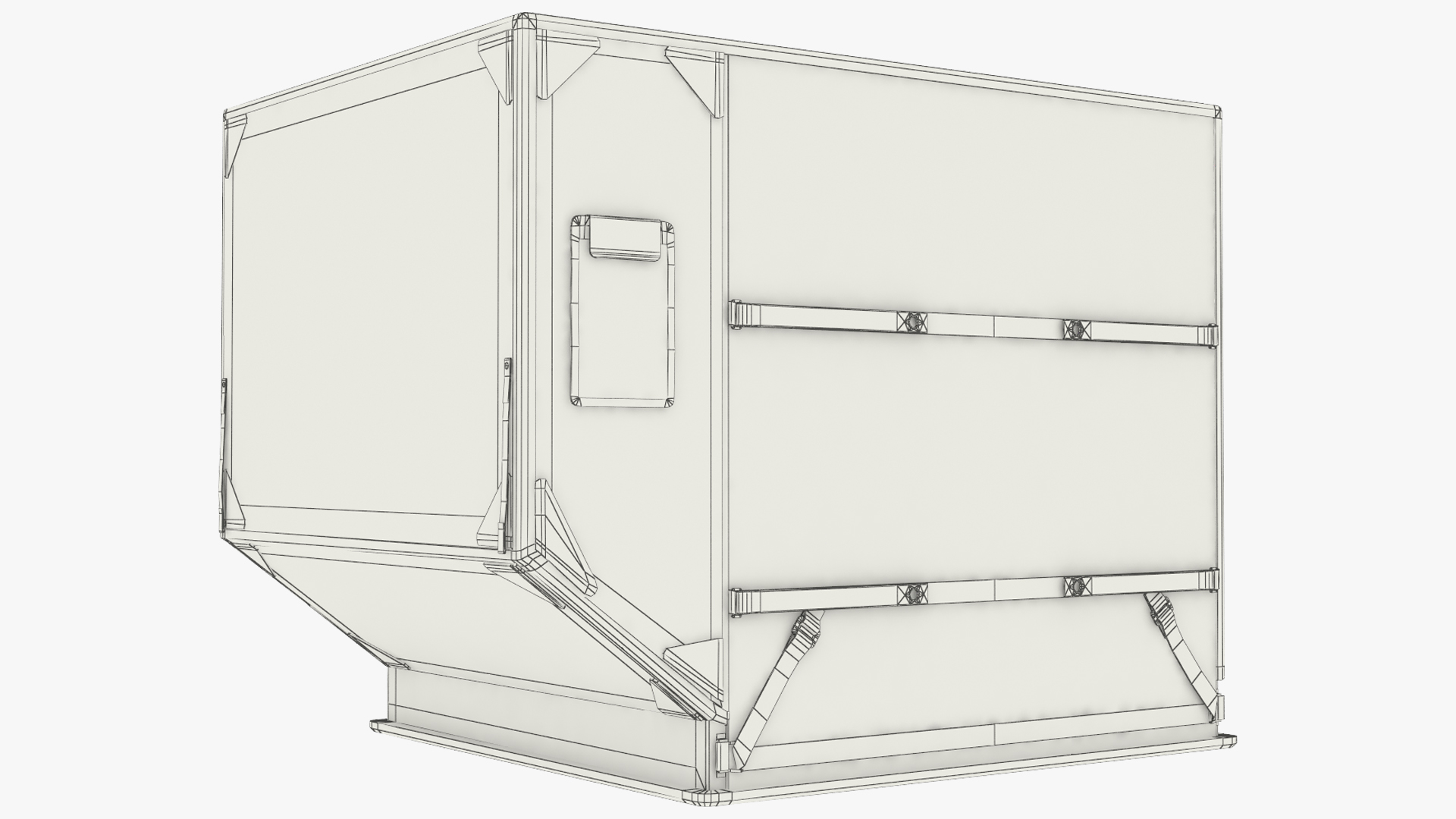 Vlogistics Aviation LD3 Container Game Ready, view 10