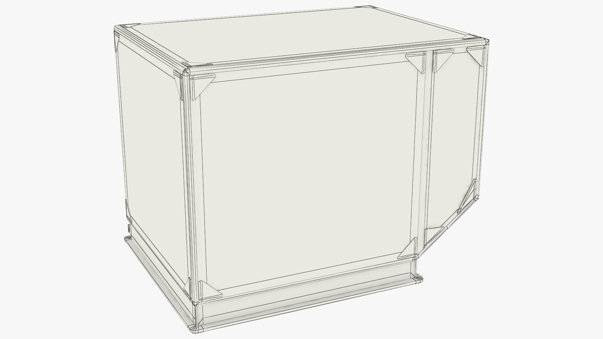 Vlogistics Aviation LD3 Container Game Ready, view 11