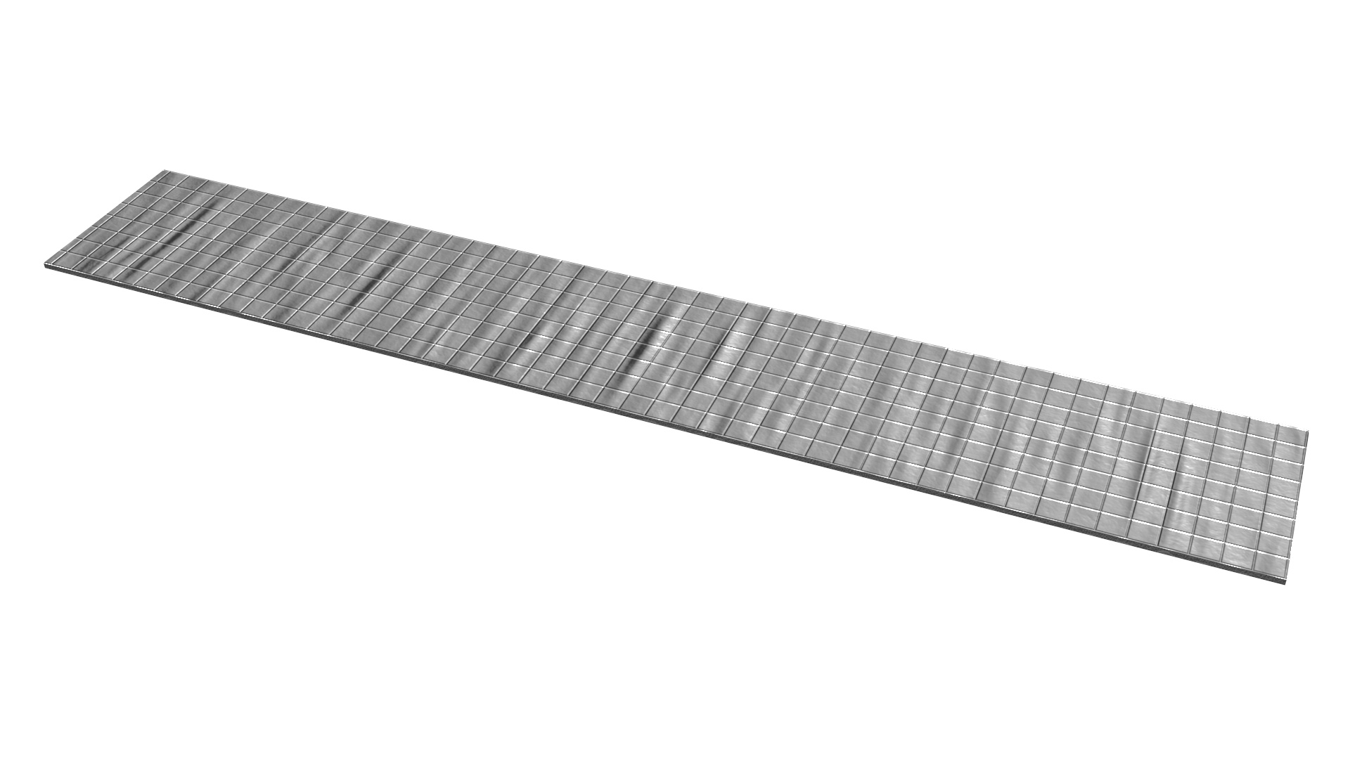 3D Aluminum Waterproof Repair Tape Taped to Surface model