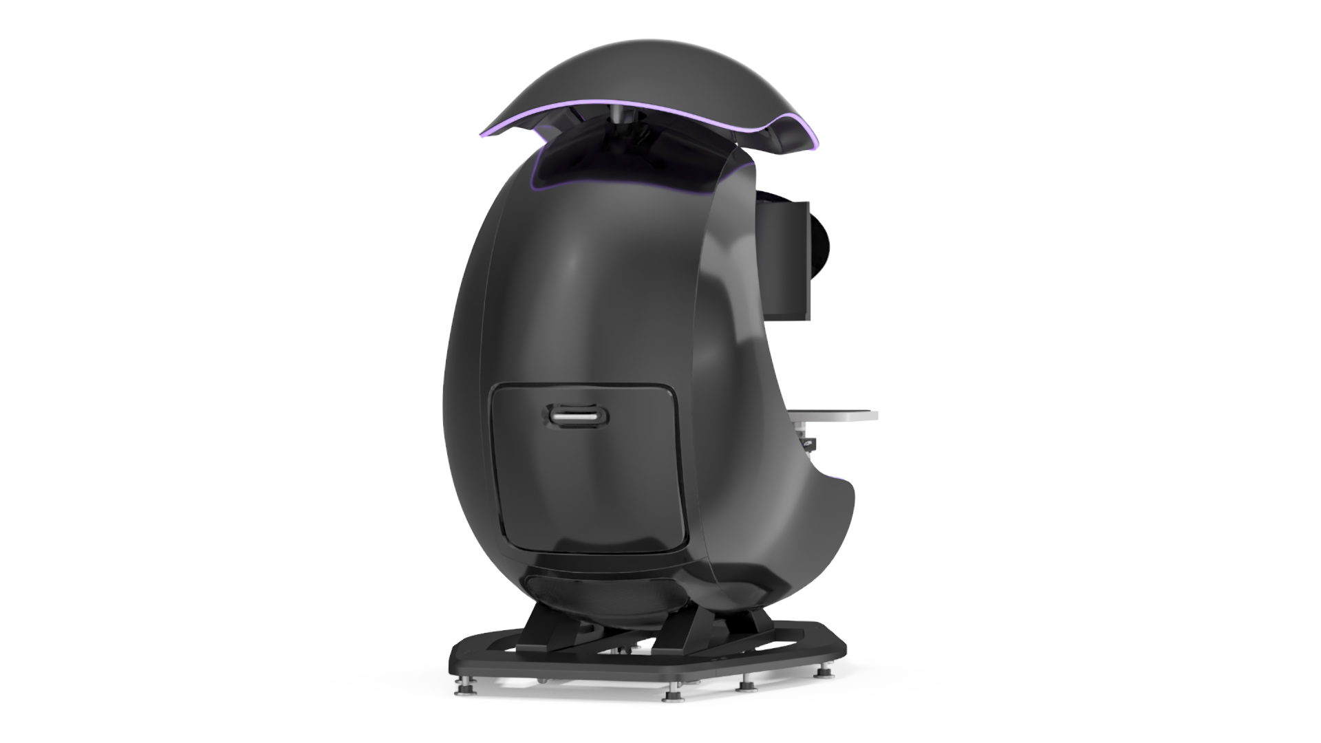 3D model Immersive Gaming Station Immersive Cooler Master ORB X Black