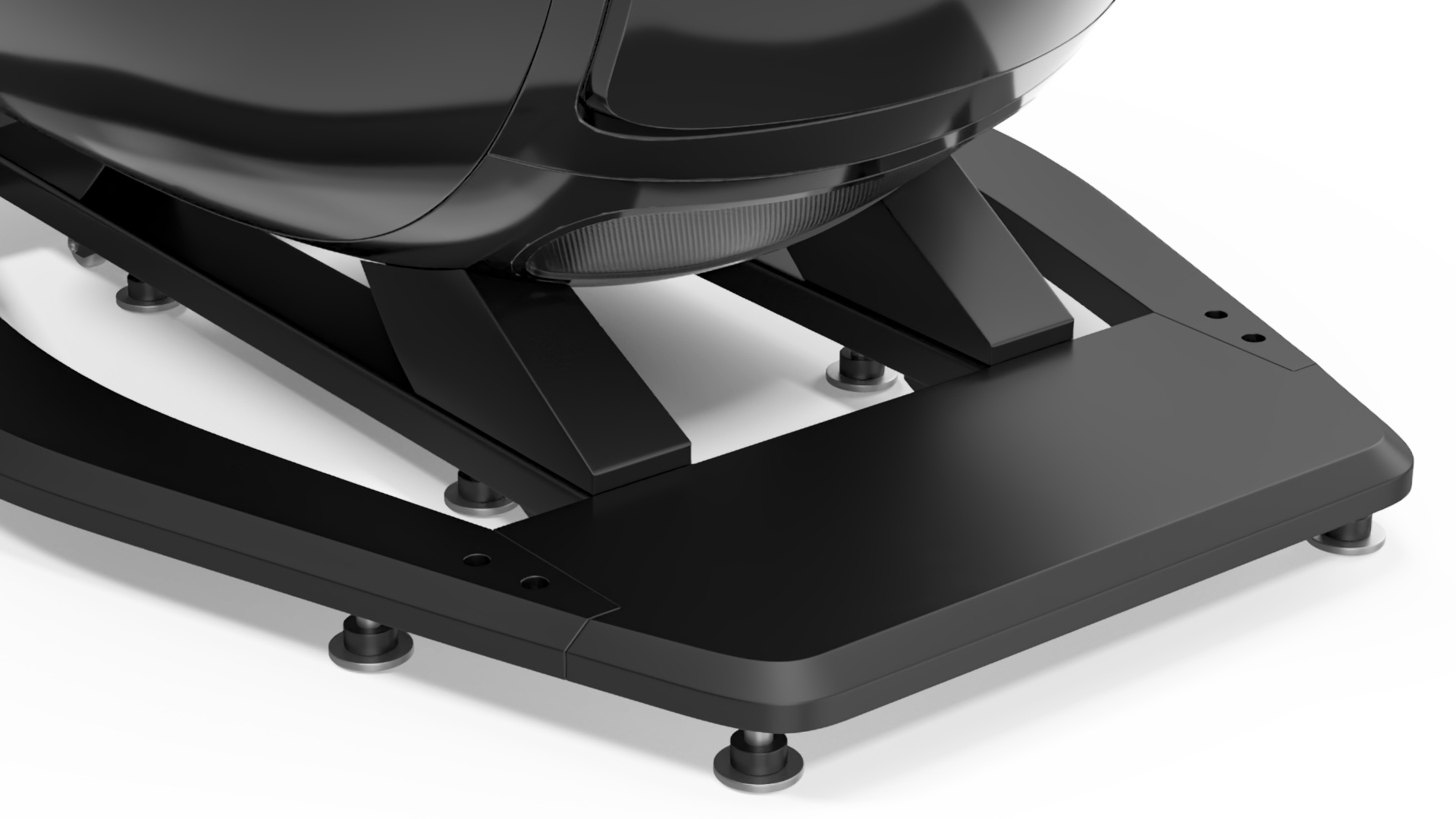 3D model Immersive Gaming Station Immersive Cooler Master ORB X Black