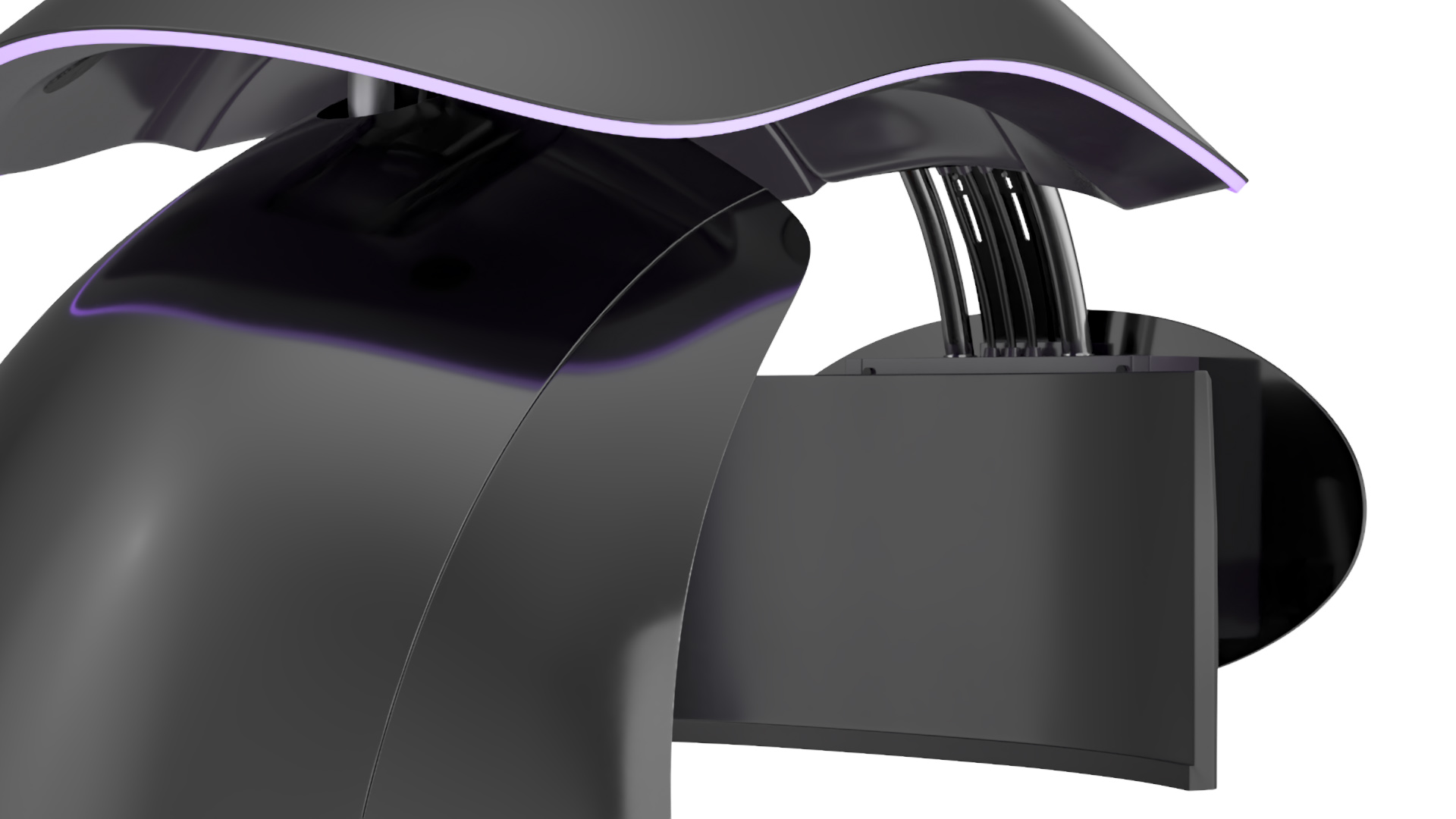 3D model Immersive Gaming Station Immersive Cooler Master ORB X Black