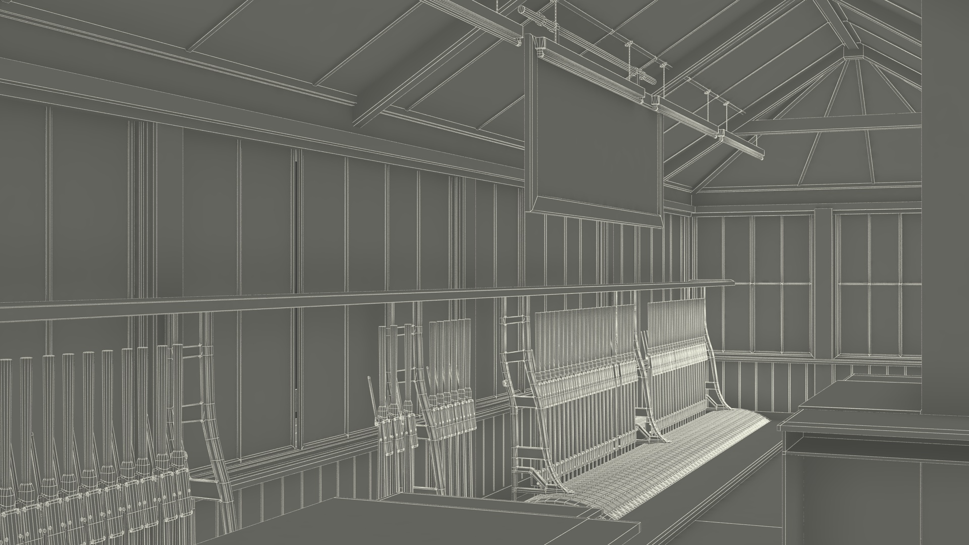 3D model Railway Signal House