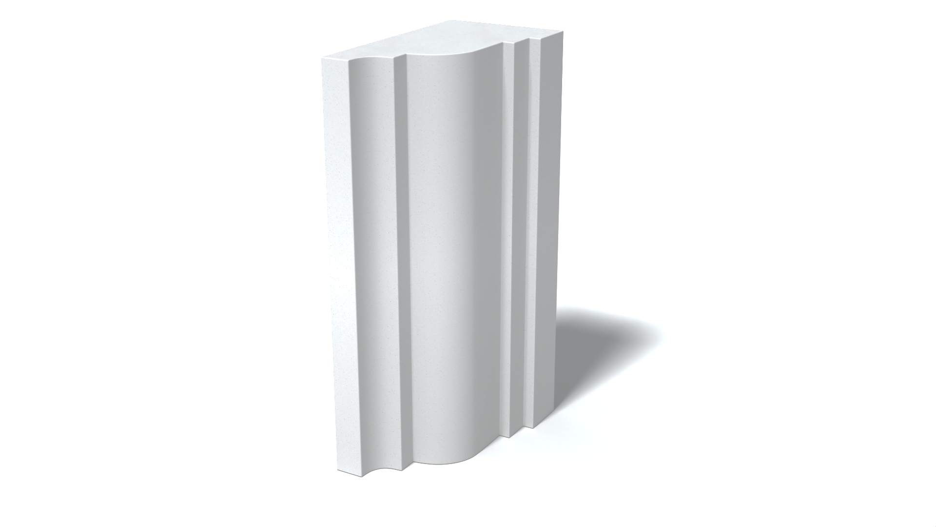 3D model Architectural Molding Gypsum Type 6
