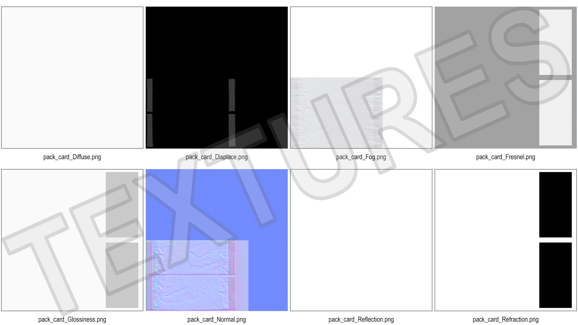 3D Sealed Transparent Packaging model