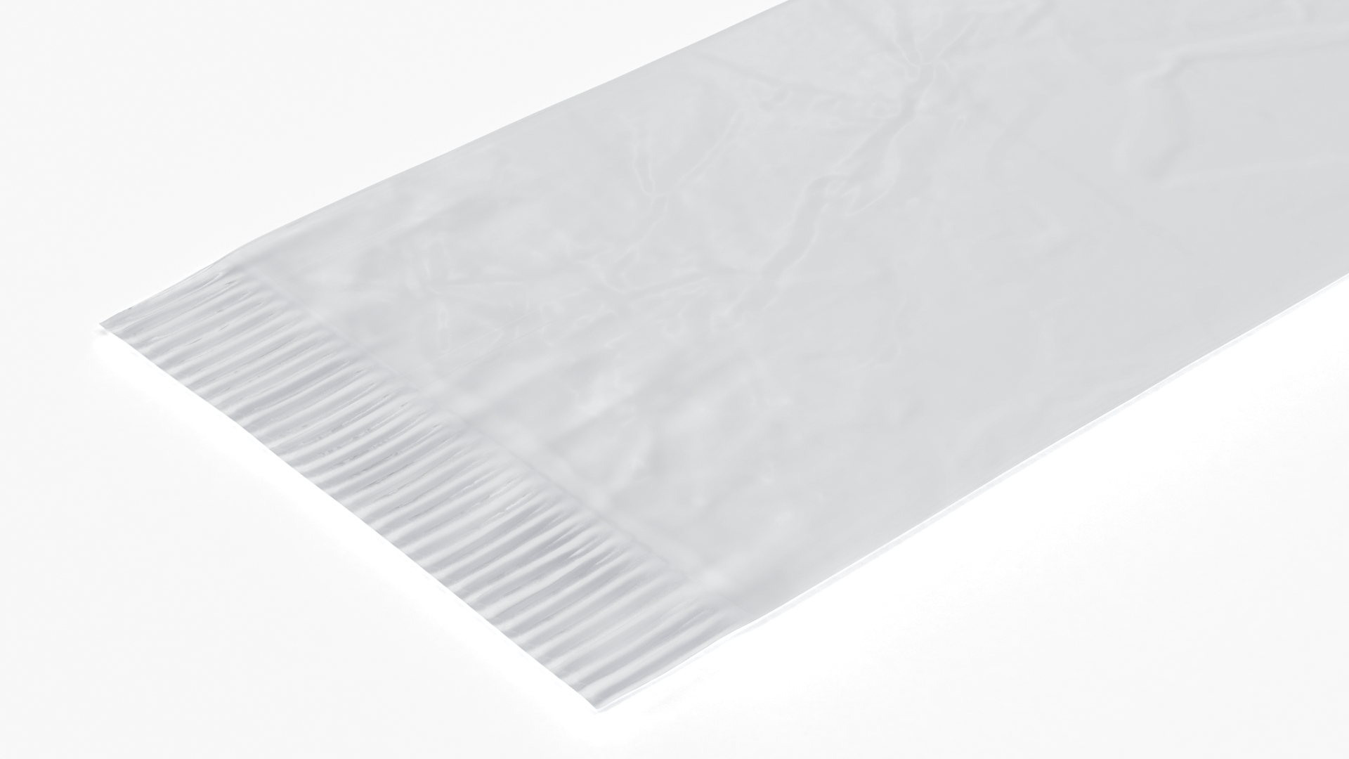 3D Sealed Transparent Packaging model
