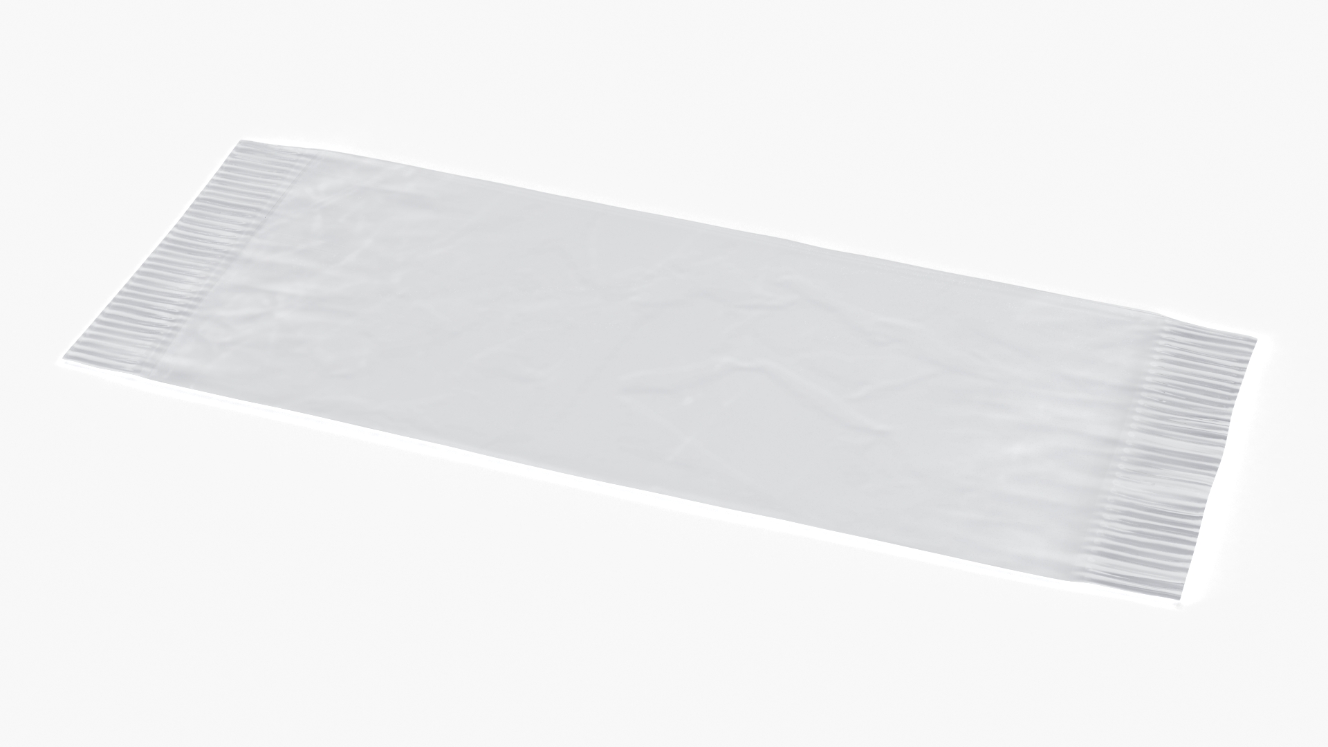 3D Sealed Transparent Packaging model