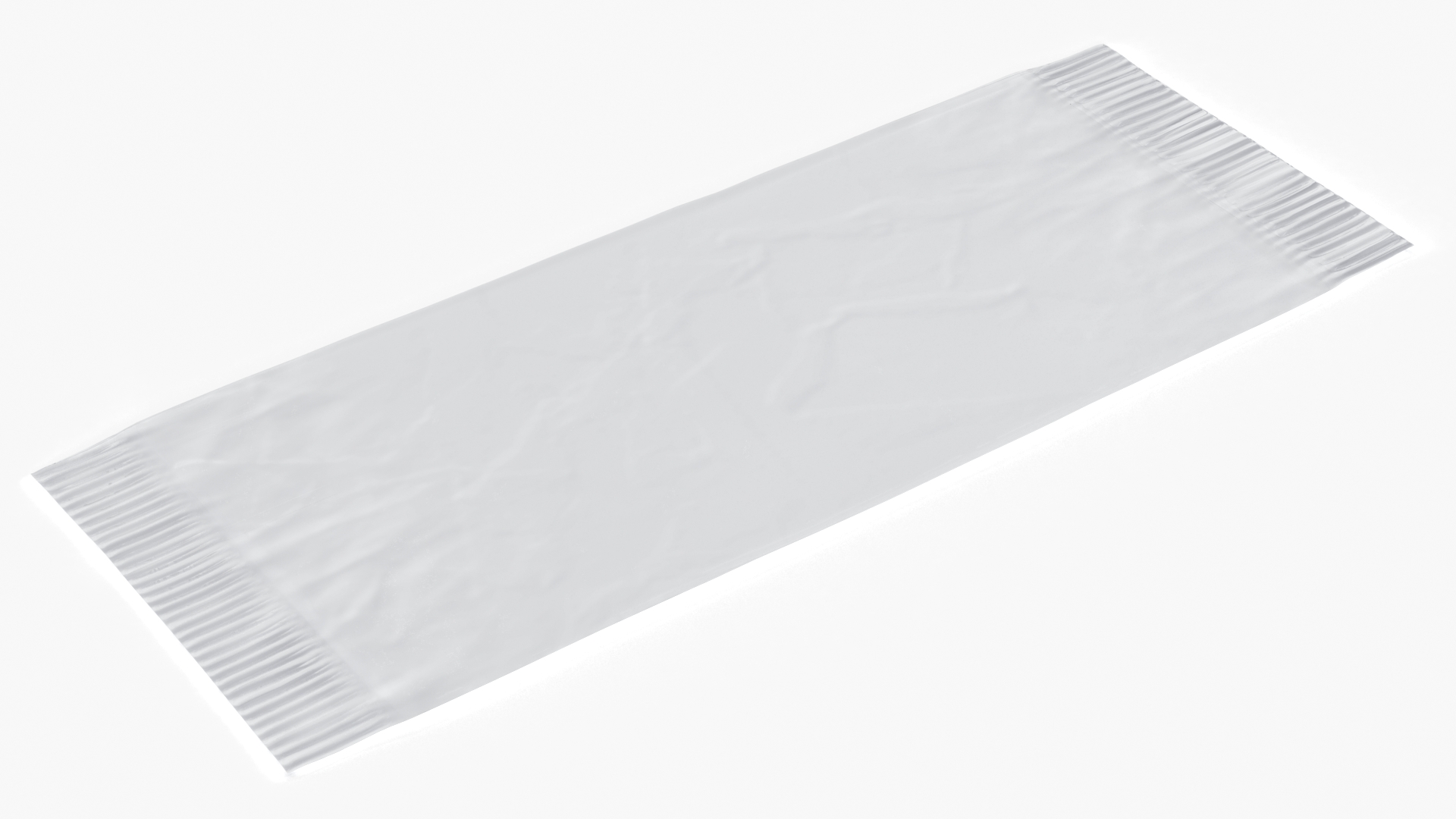 3D Sealed Transparent Packaging model