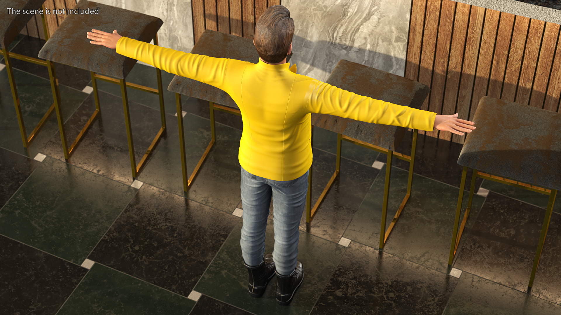 3D model Fashionable Style Clothes