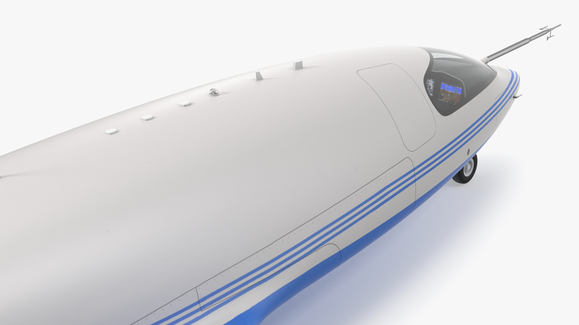 3D Electric Cargo Aircraft model