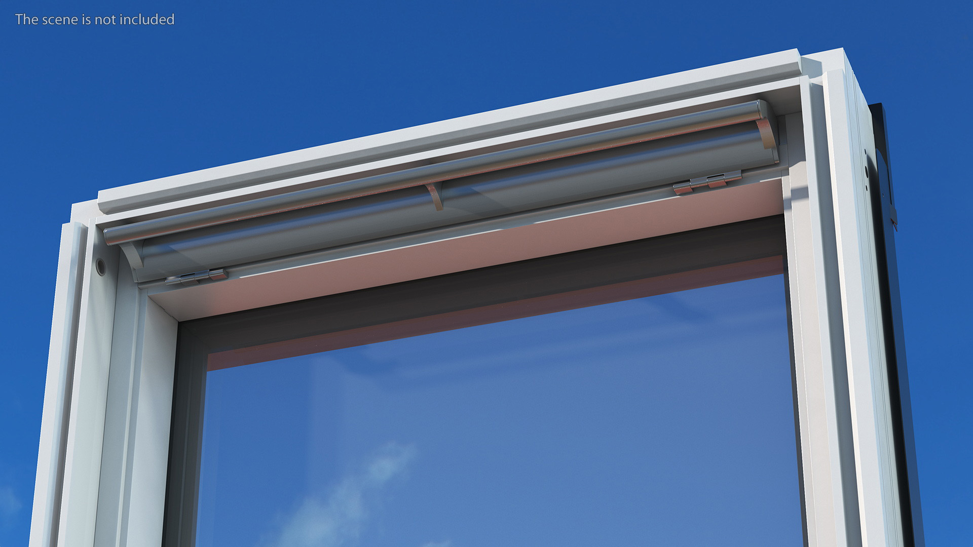 3D model Center Pivot Roof Window 78 x 118 Closed