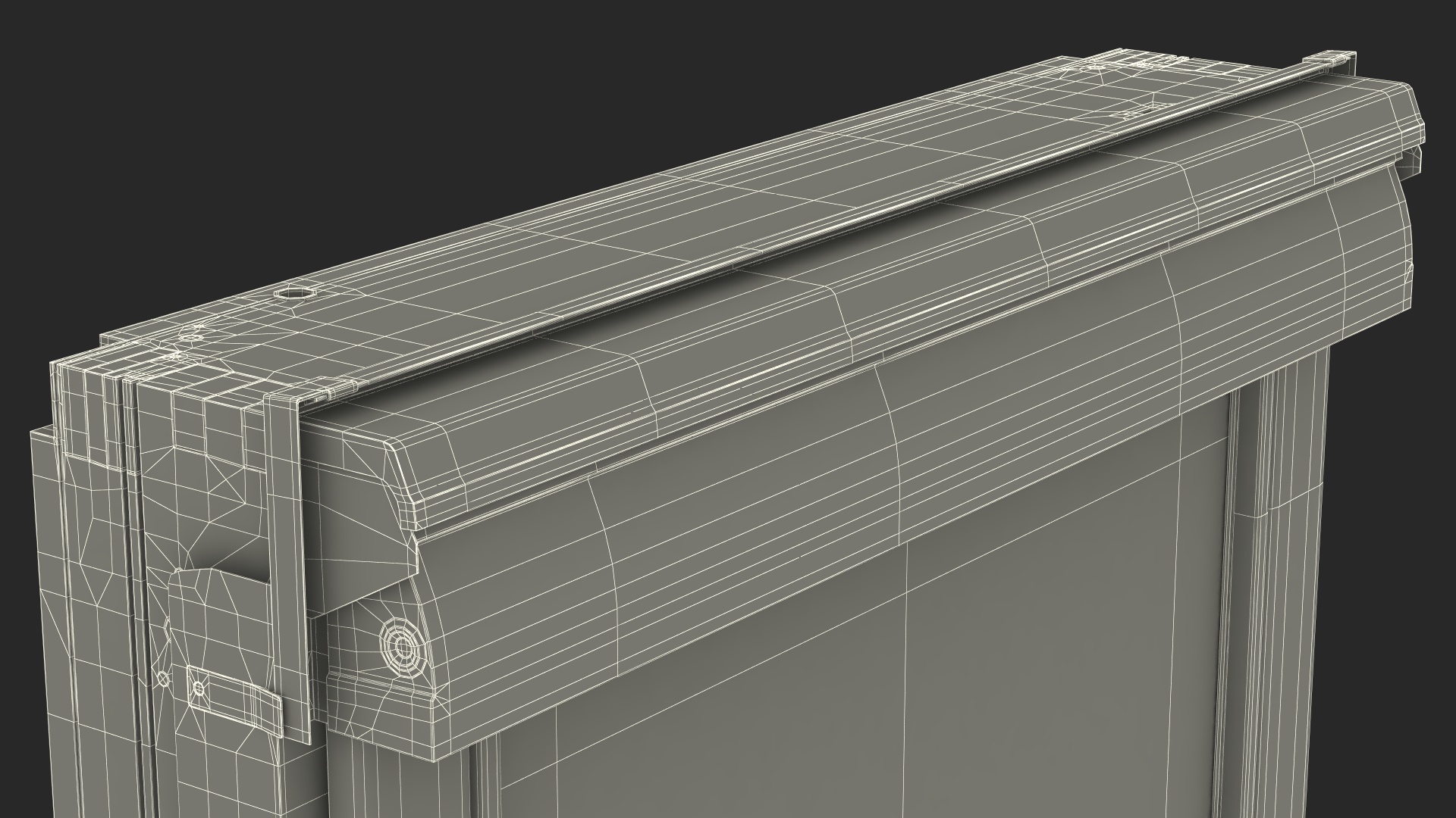 3D model Center Pivot Roof Window 78 x 118 Closed