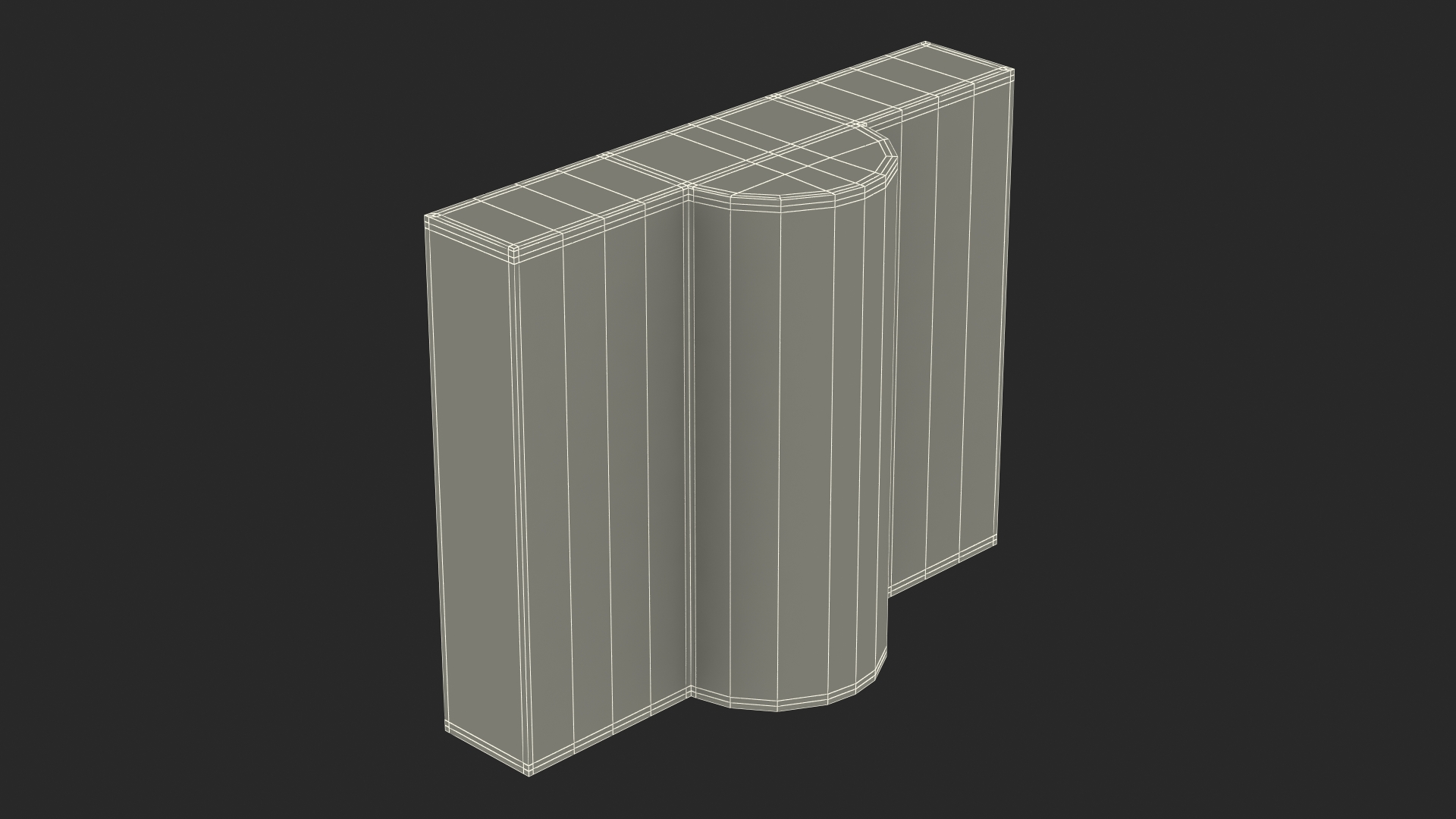 3D Architectural Molding Gypsum Type 20