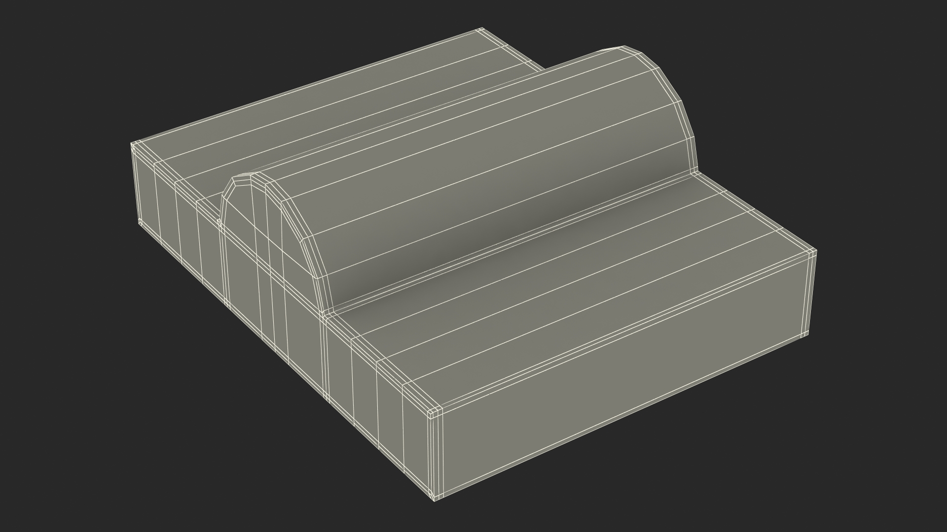 3D Architectural Molding Gypsum Type 20