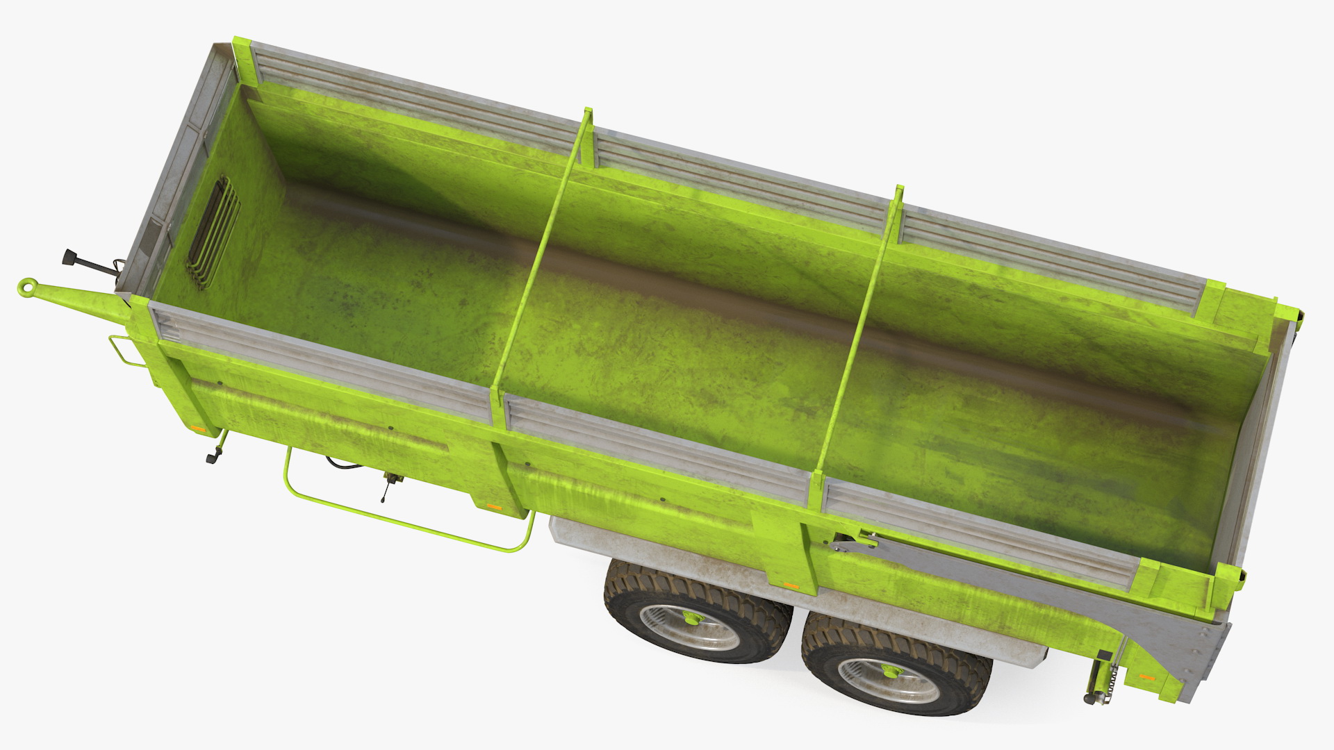 3D Agricultural Body Trailer Dirty