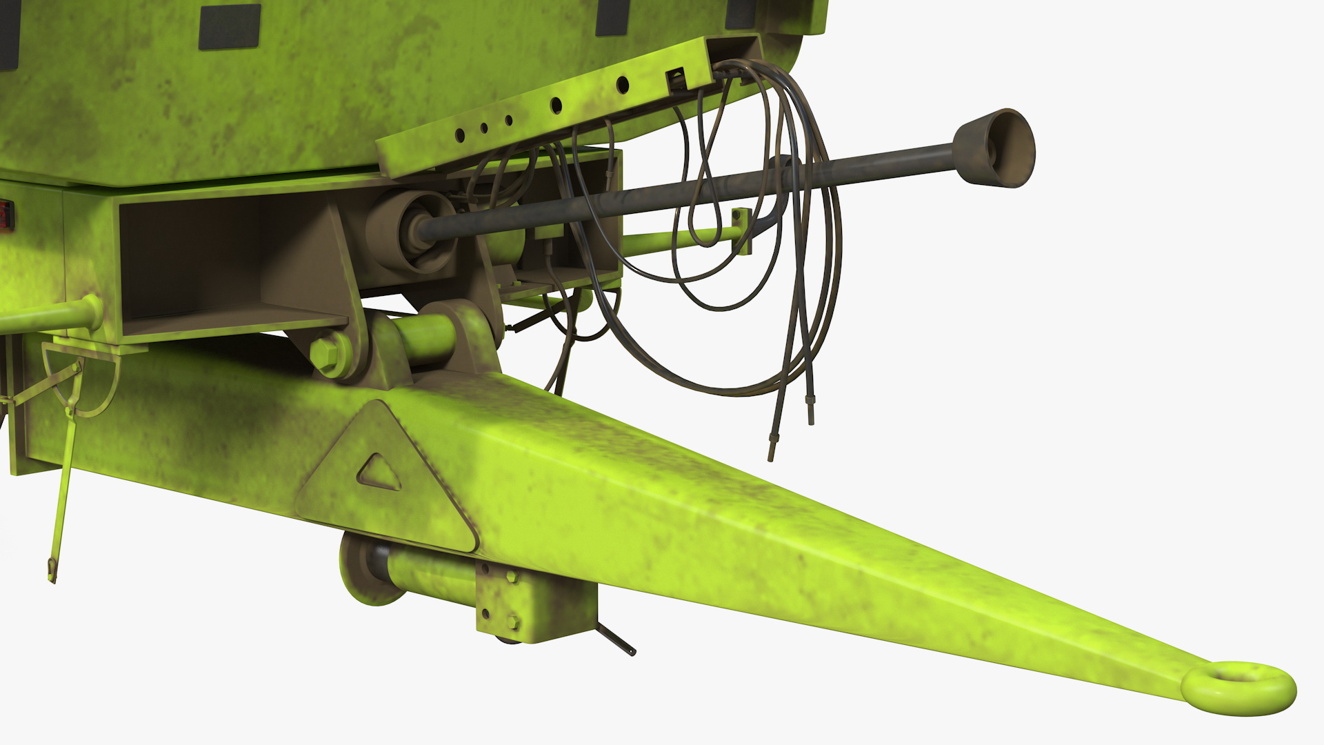3D Agricultural Body Trailer Dirty
