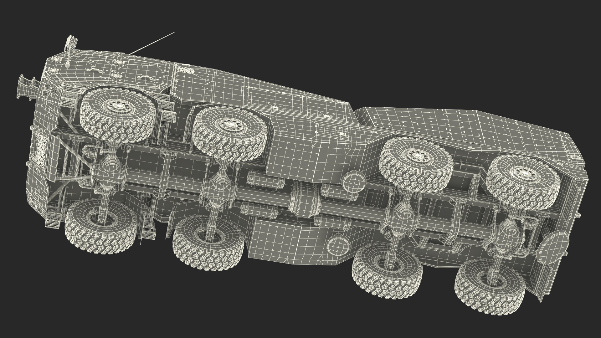 3D model Armored Self Propelled Artillery Unit 155mm Rigged