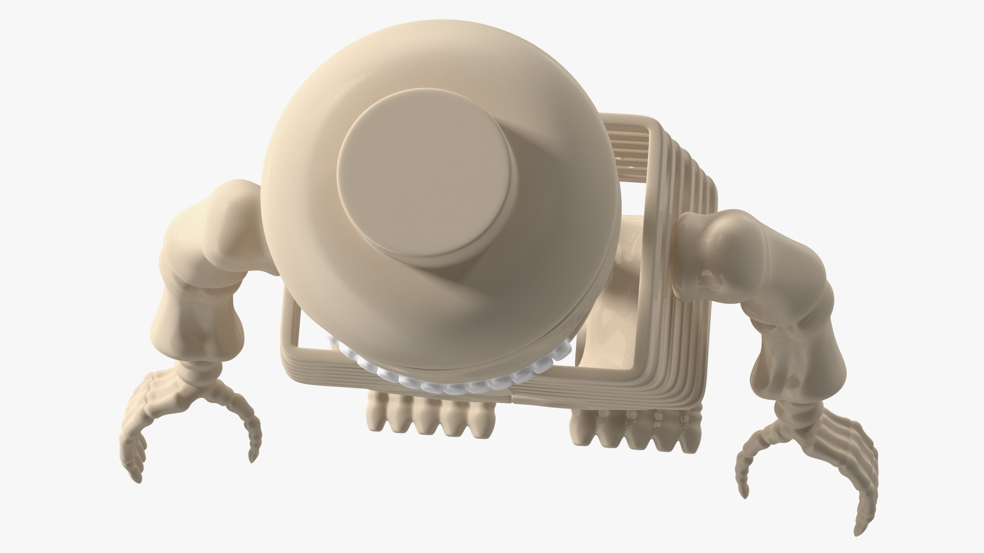 3D Anatomical LEGO Man Skeleton model