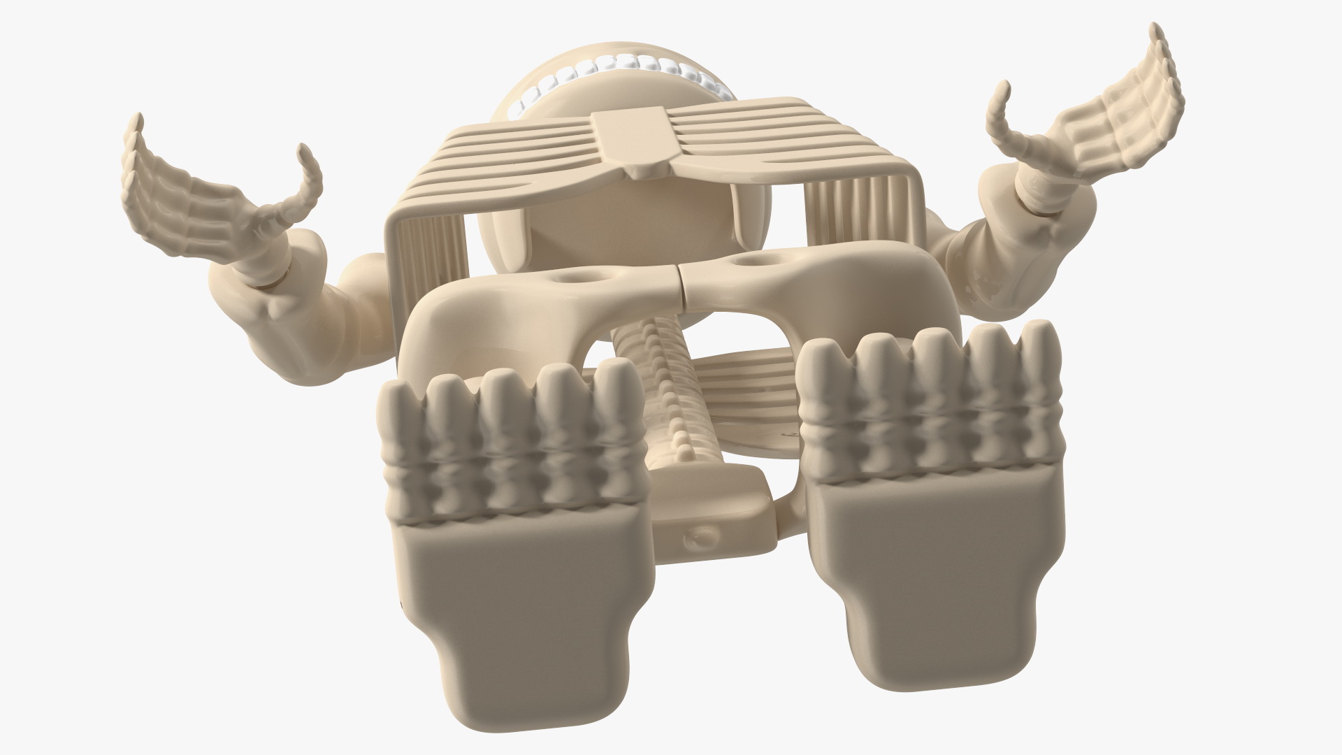 3D Anatomical LEGO Man Skeleton model