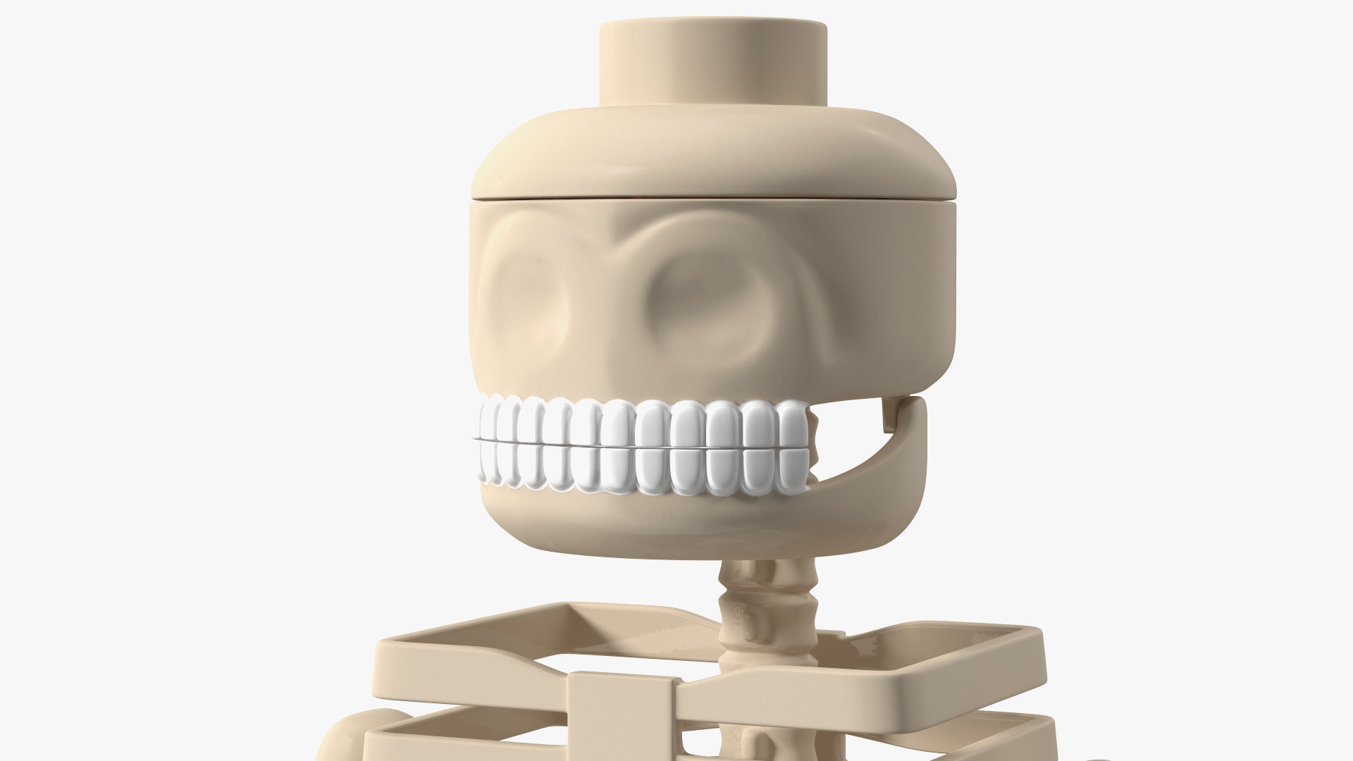 3D Anatomical LEGO Man Skeleton model