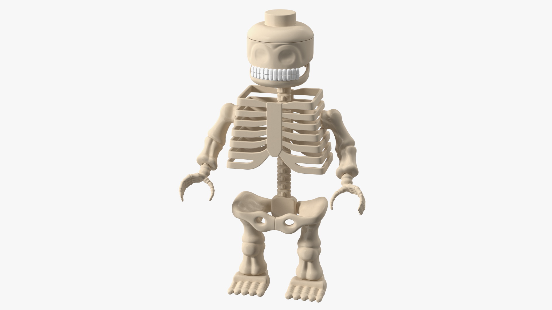 3D Anatomical LEGO Man Skeleton model
