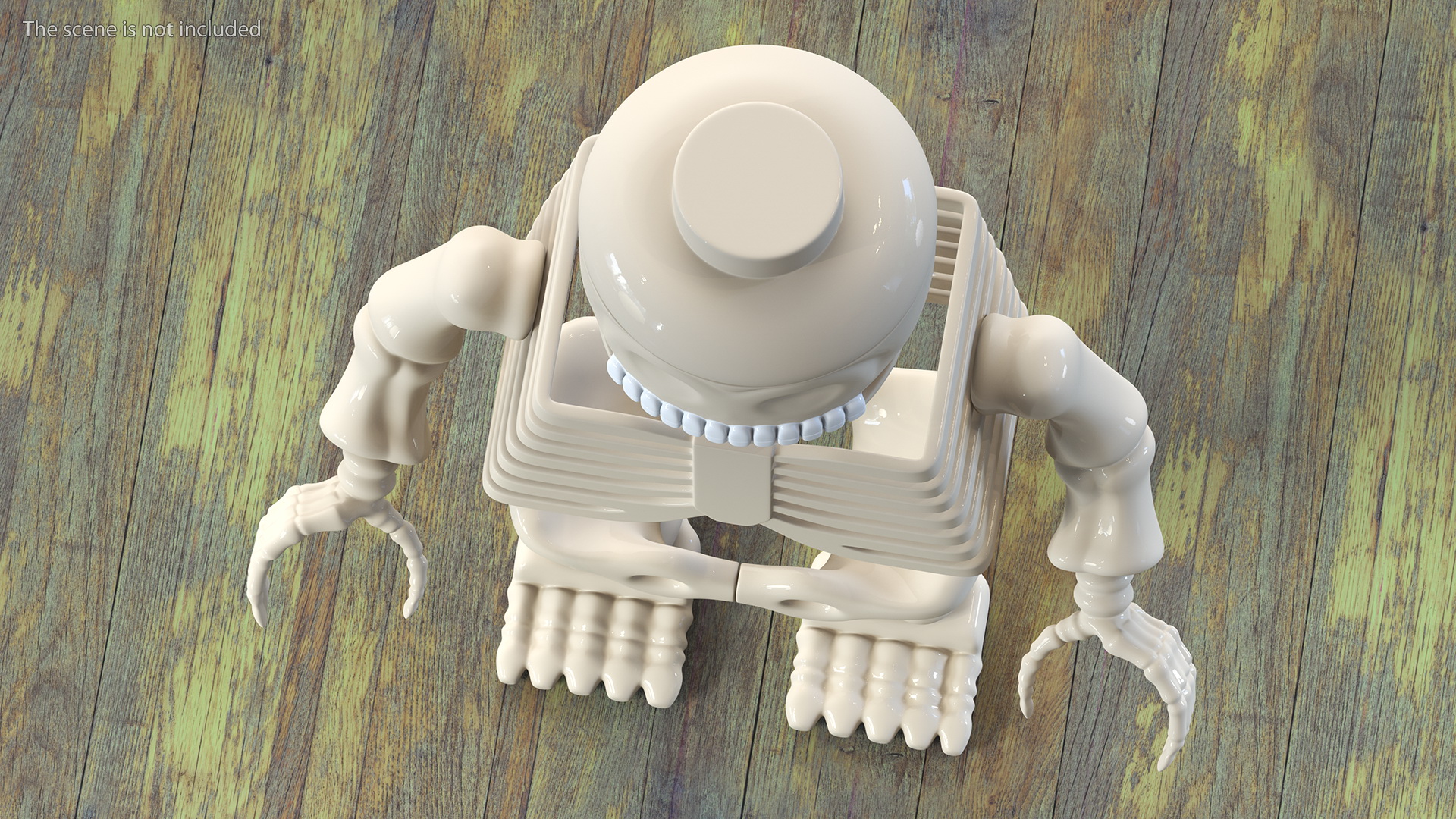 3D Anatomical LEGO Man Skeleton model