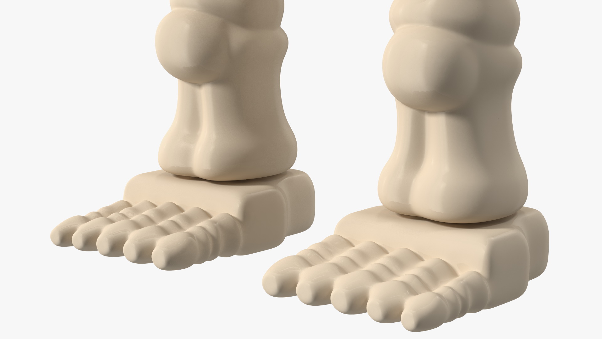 3D Anatomical LEGO Man Skeleton model