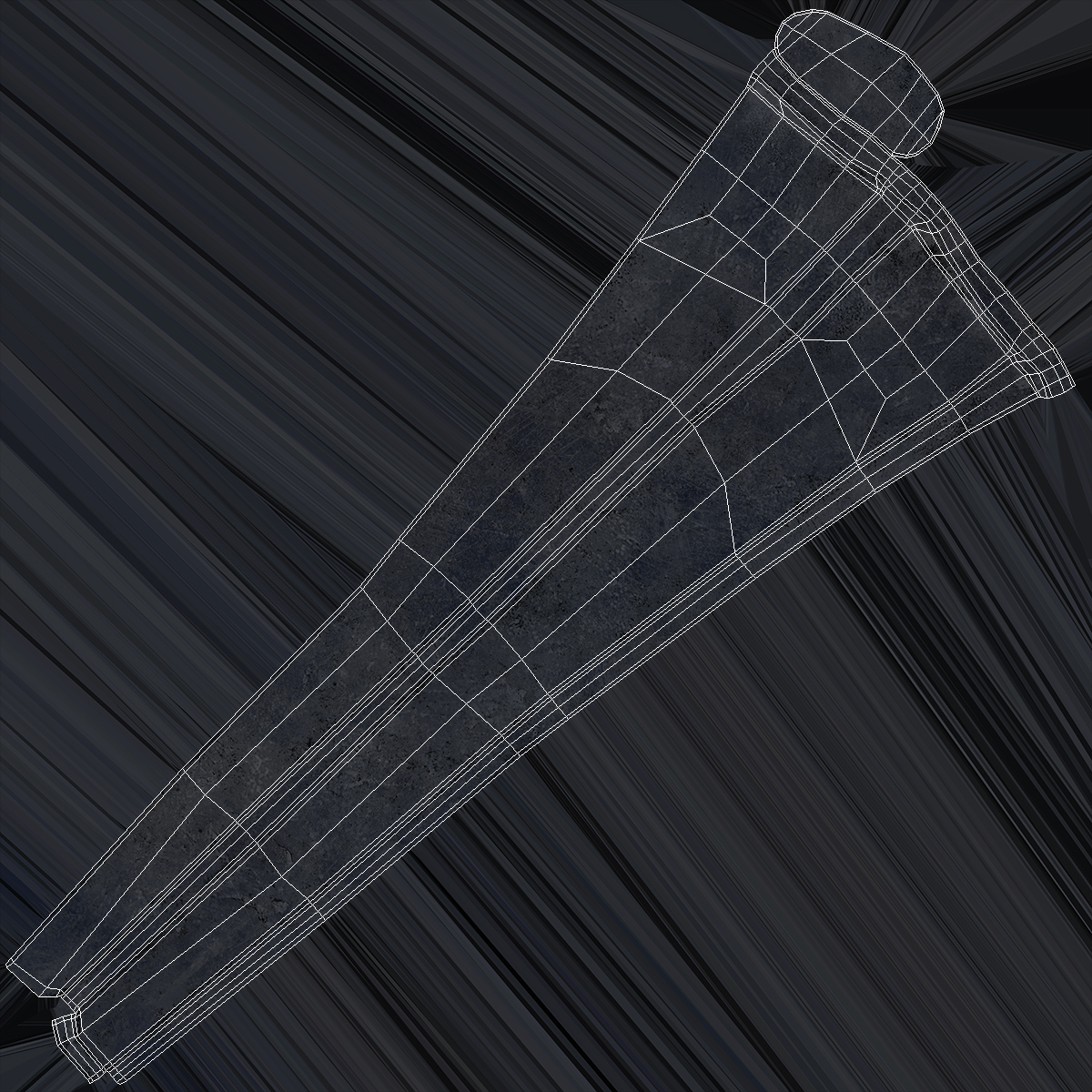 3D Historical Steel Nail