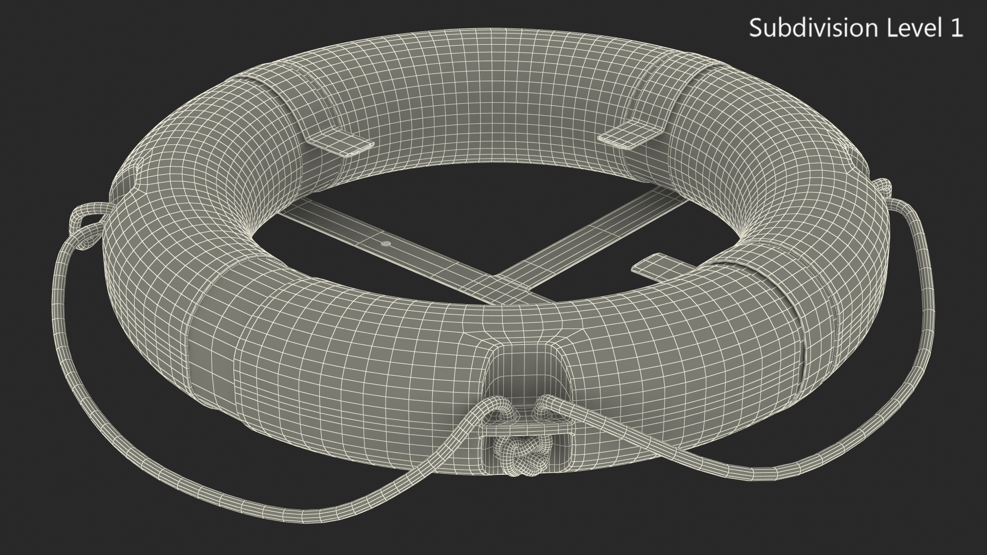 3D model Lifebuoy