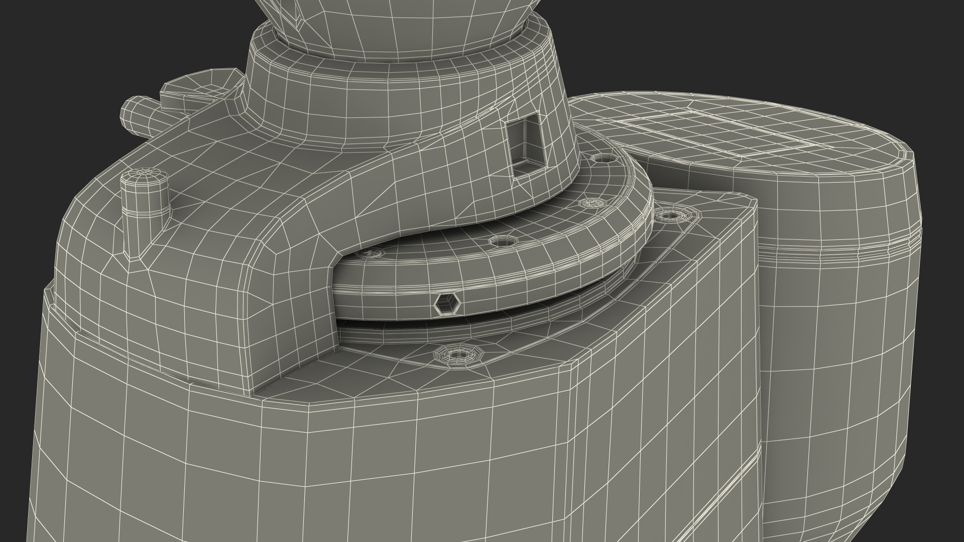 3D model Mazzer Robur S Electronic Coffee Grinder