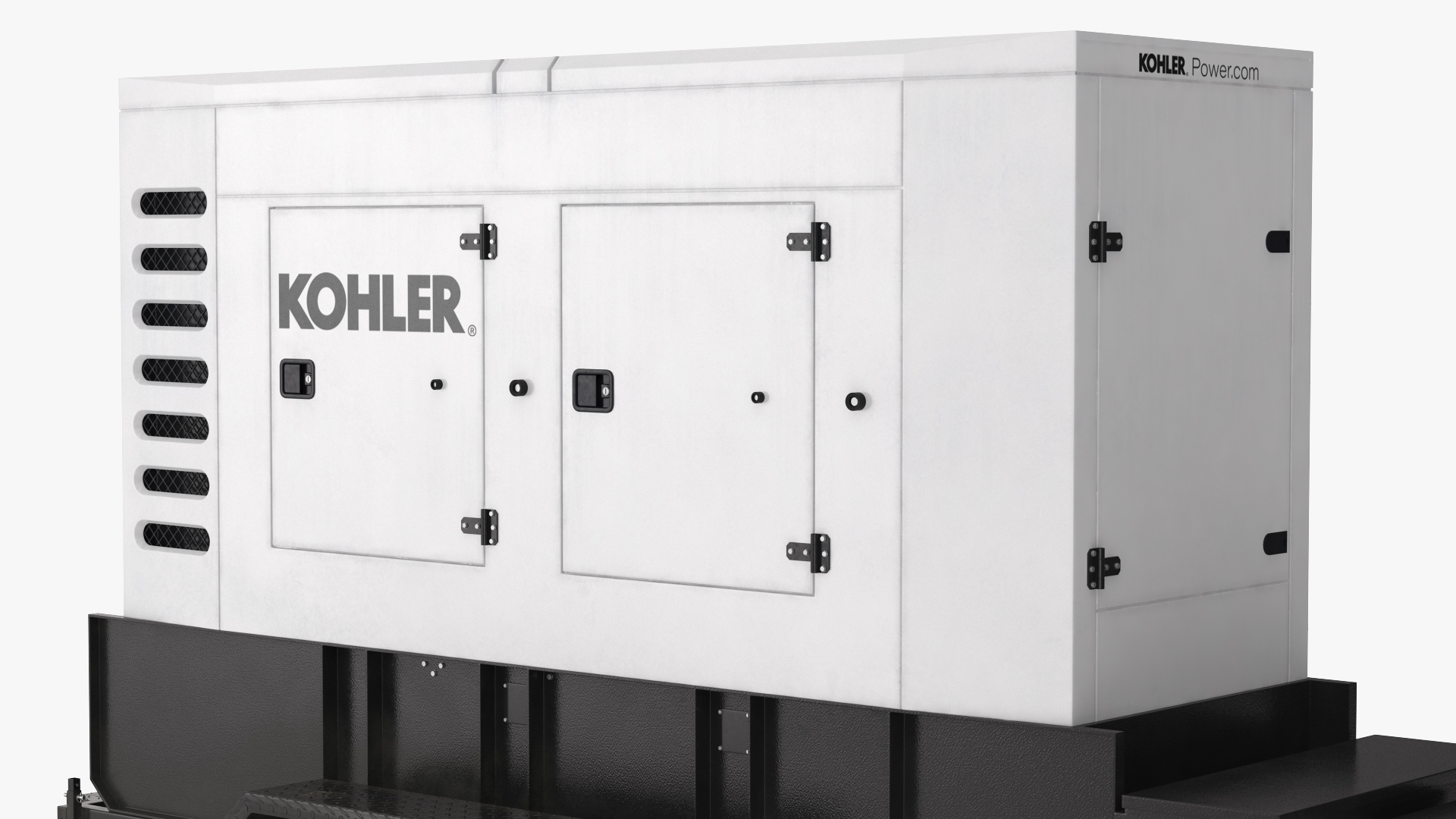Kohler Big Mobile Generator Rigged 3D model