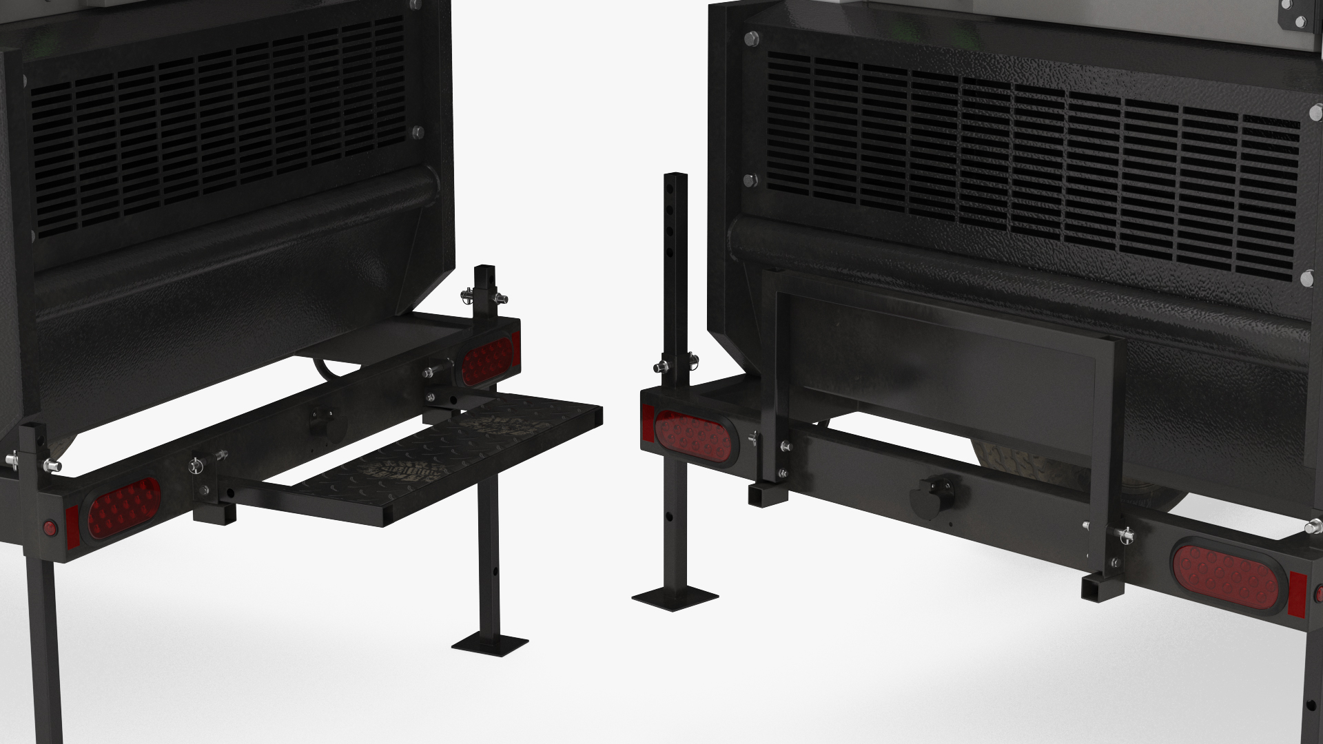 Kohler Big Mobile Generator Rigged 3D model