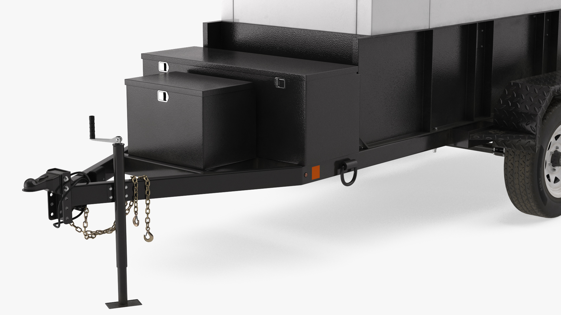 Kohler Big Mobile Generator Rigged 3D model