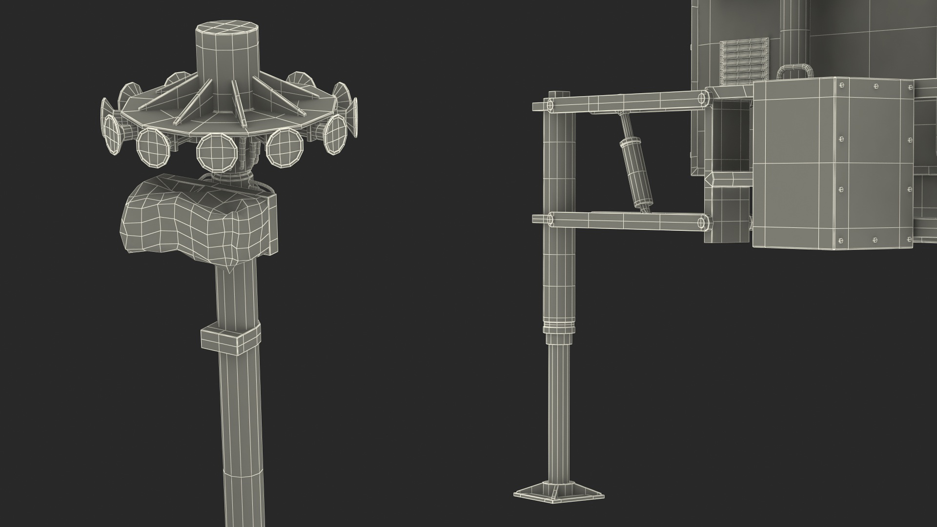 Krasukha 4 Broadband Multifunctional Jamming Station Rigged 3D model