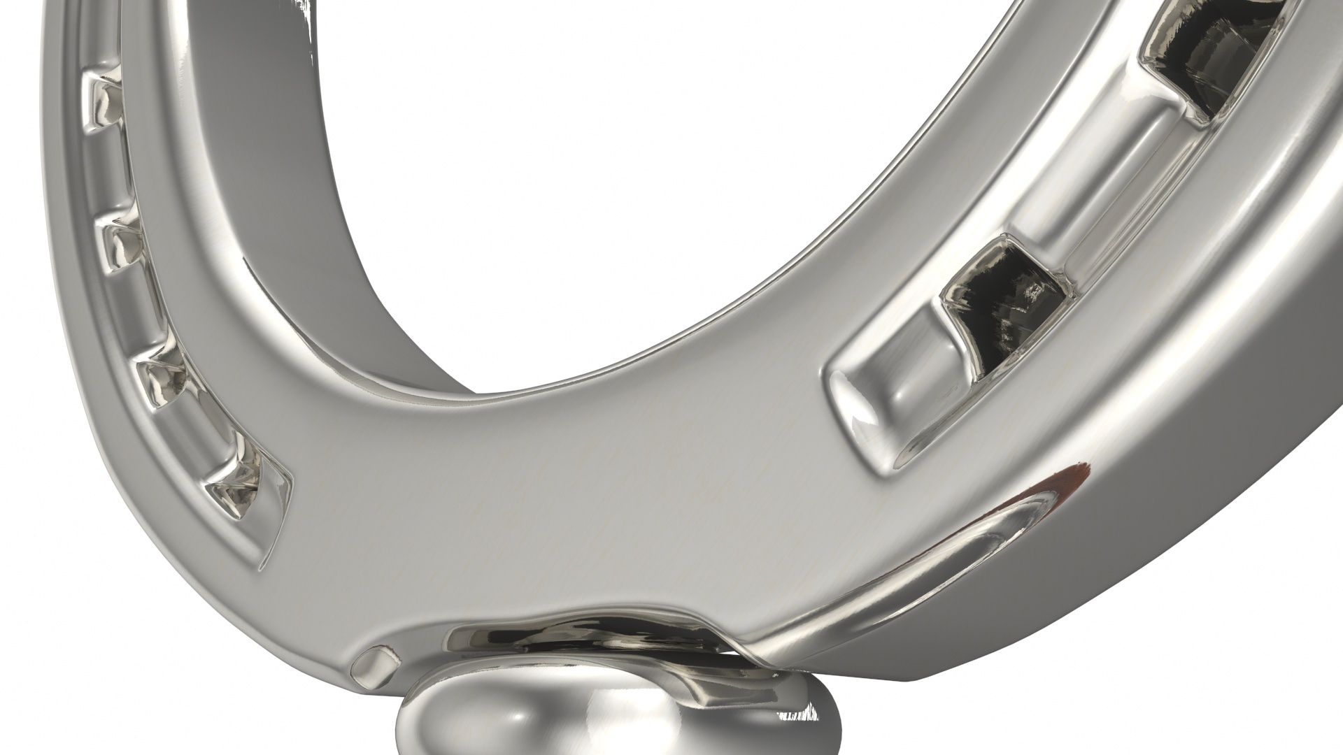 Silver Horseshoe Award 3D