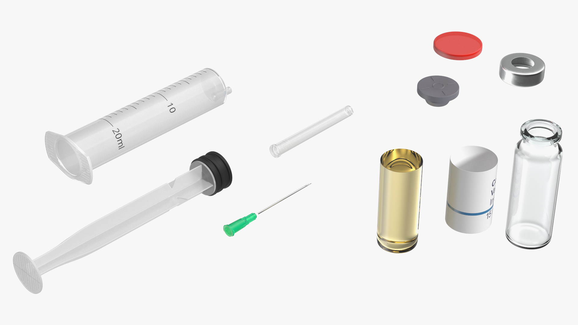 3D Labcold Portable Vaccine Carrier on Mobile Stand model