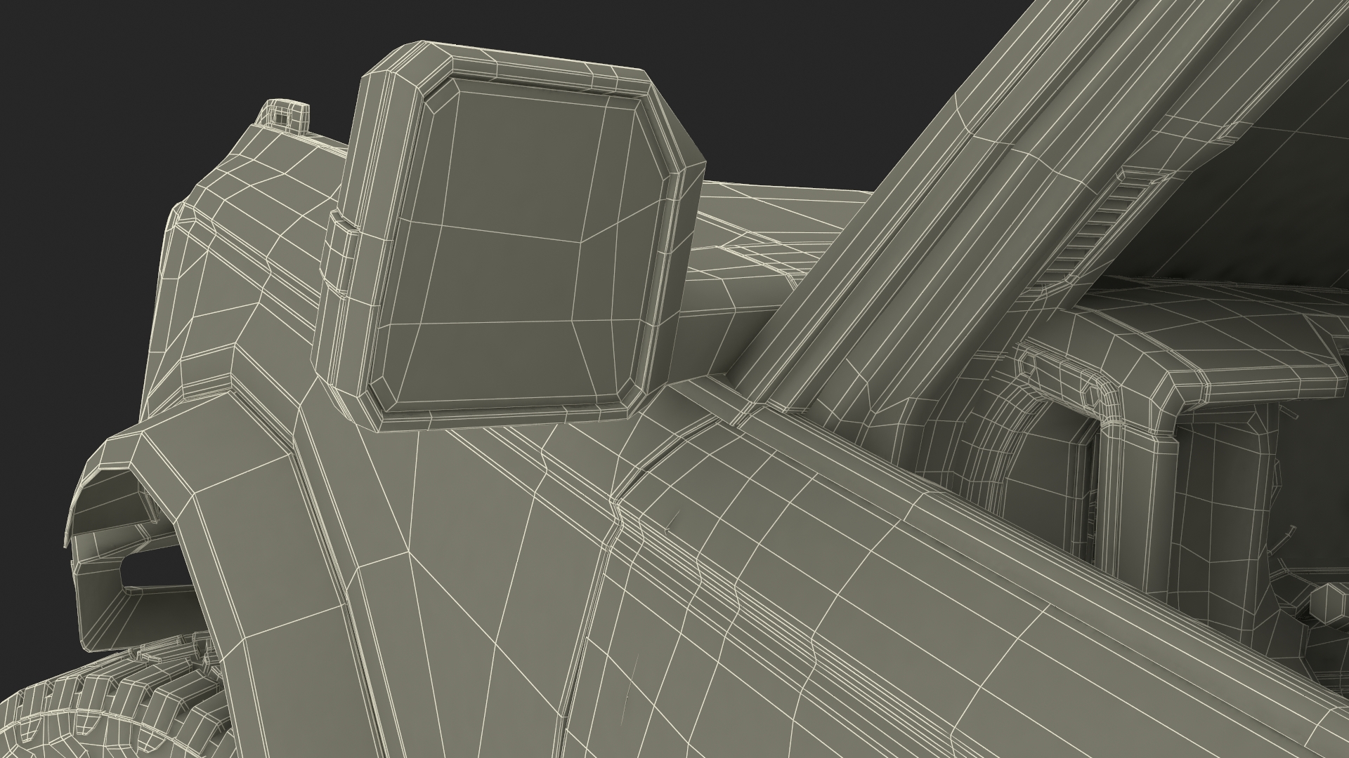 Ford Bronco Two Door SUV Rapid Red 3D model