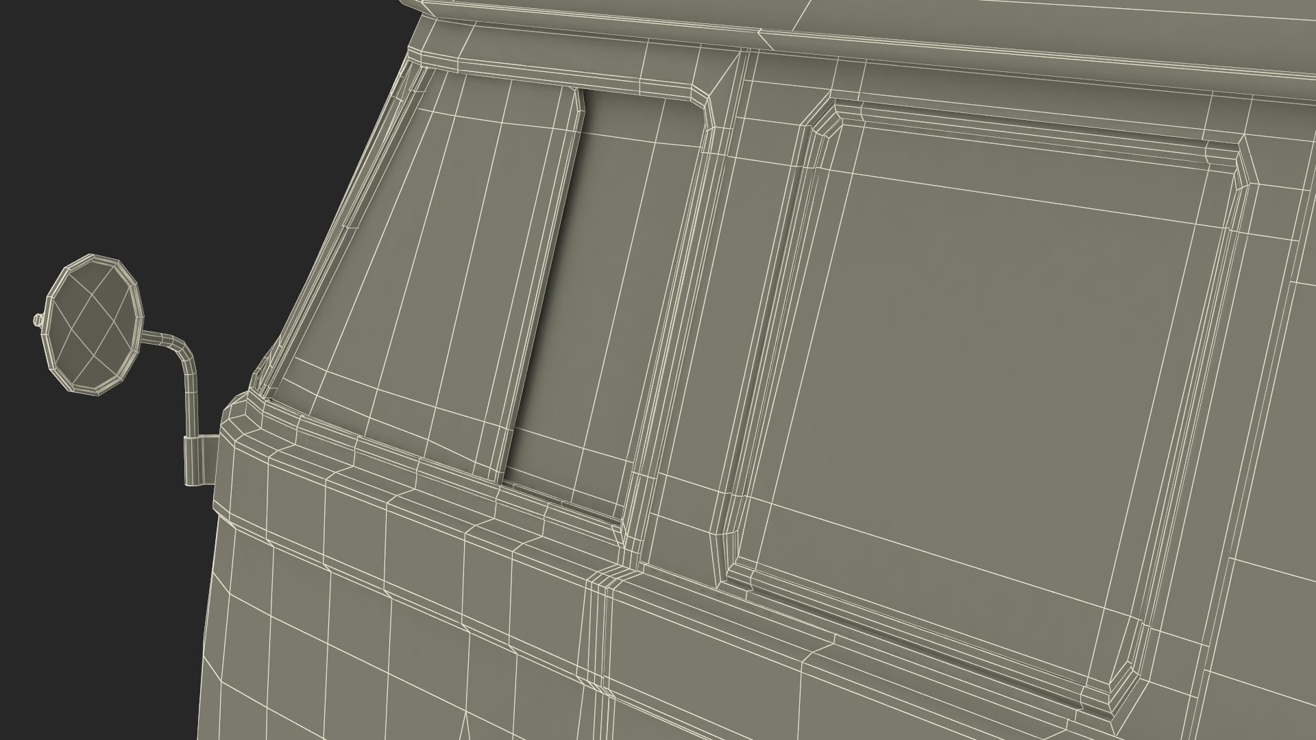 Volkswagen Type 2 Pickup Truck Rigged 3D