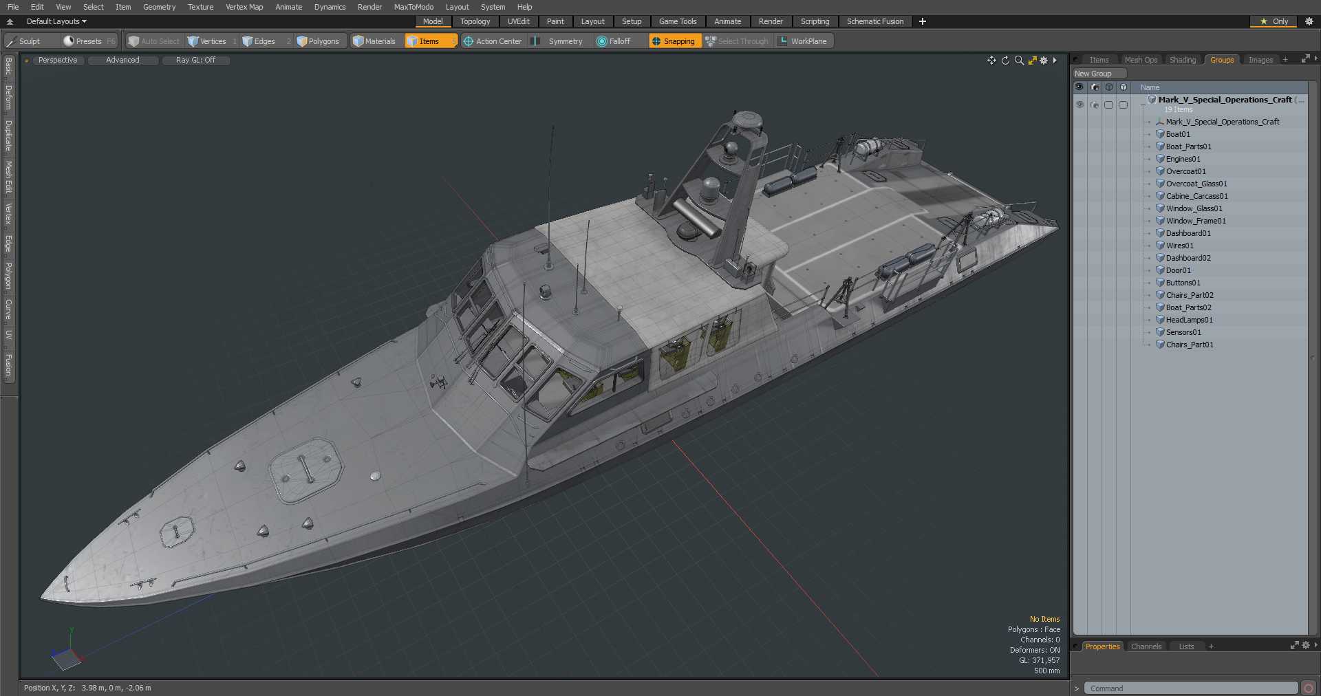3D Mark V Special Operations Craft