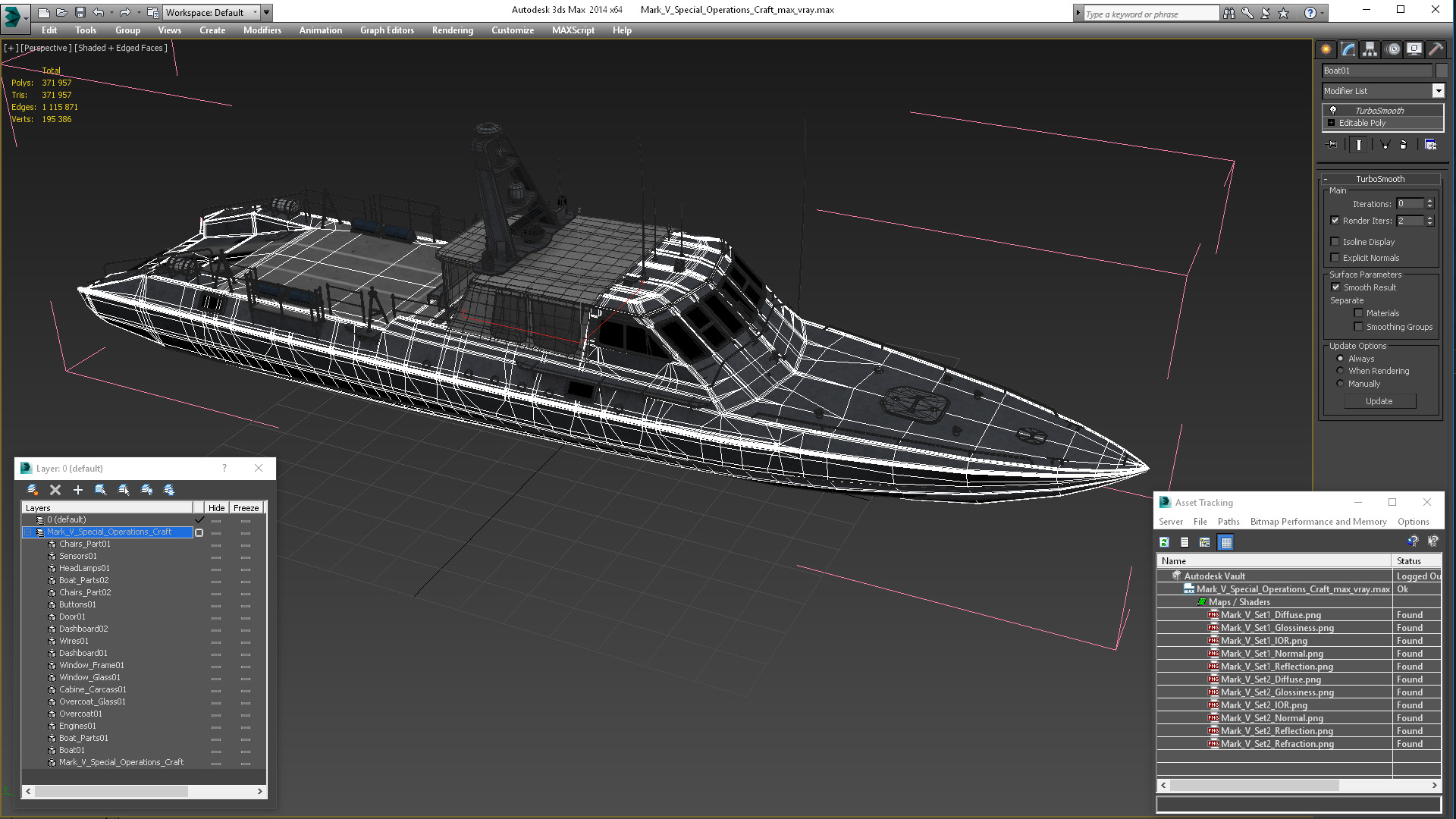 3D Mark V Special Operations Craft